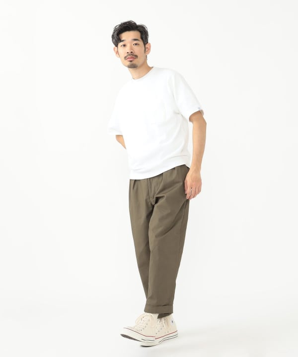 BEAMS PLUS 2 PLEATED CHINO PANTS / 2摺錐形神褲