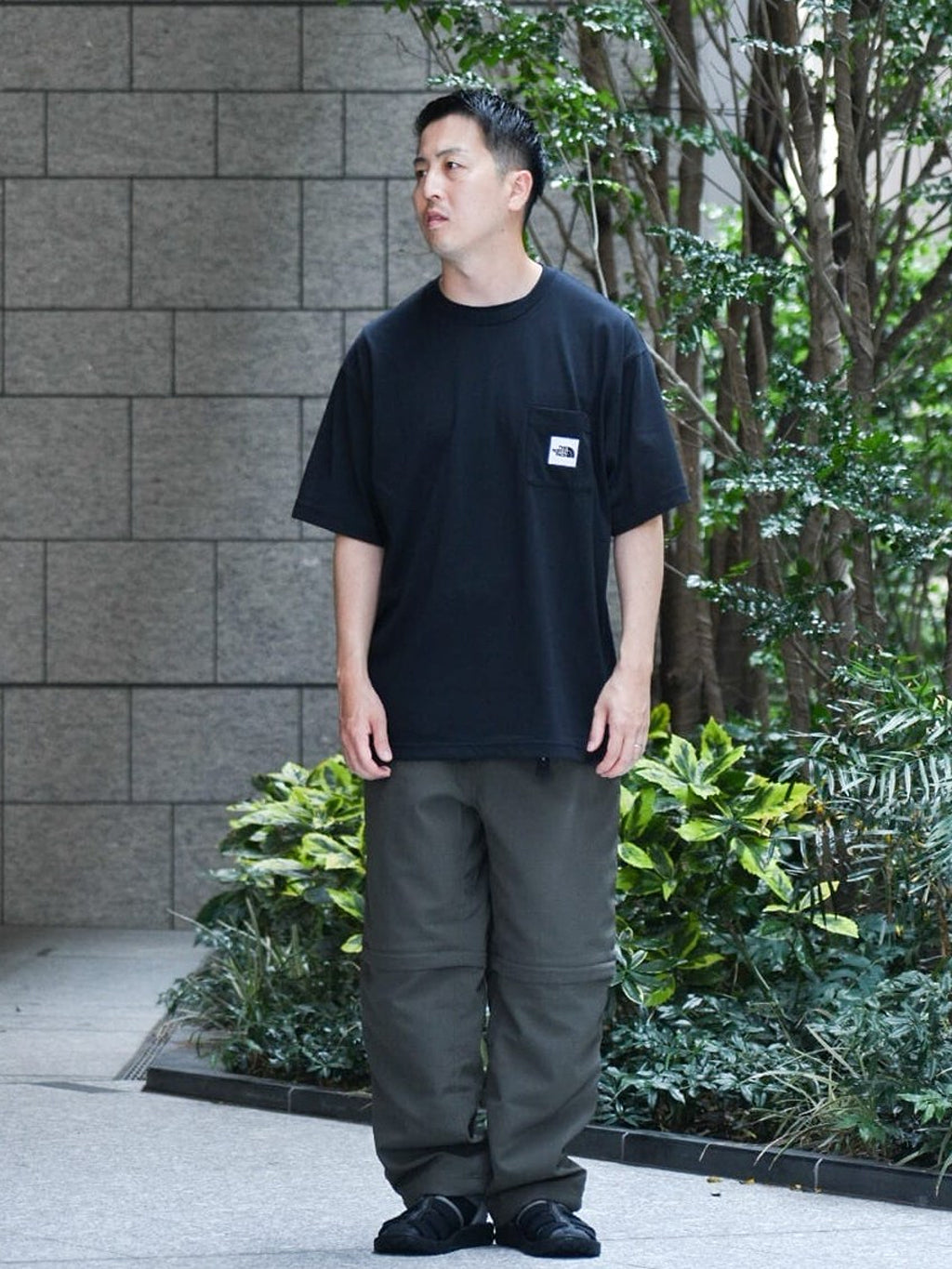 THE NORTH FACE JAPAN NT82541 / 速乾 方標 口袋短袖T恤