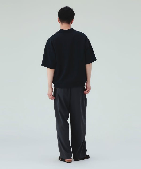 BEAMS HEART / 亞麻 速乾 POLO 衫