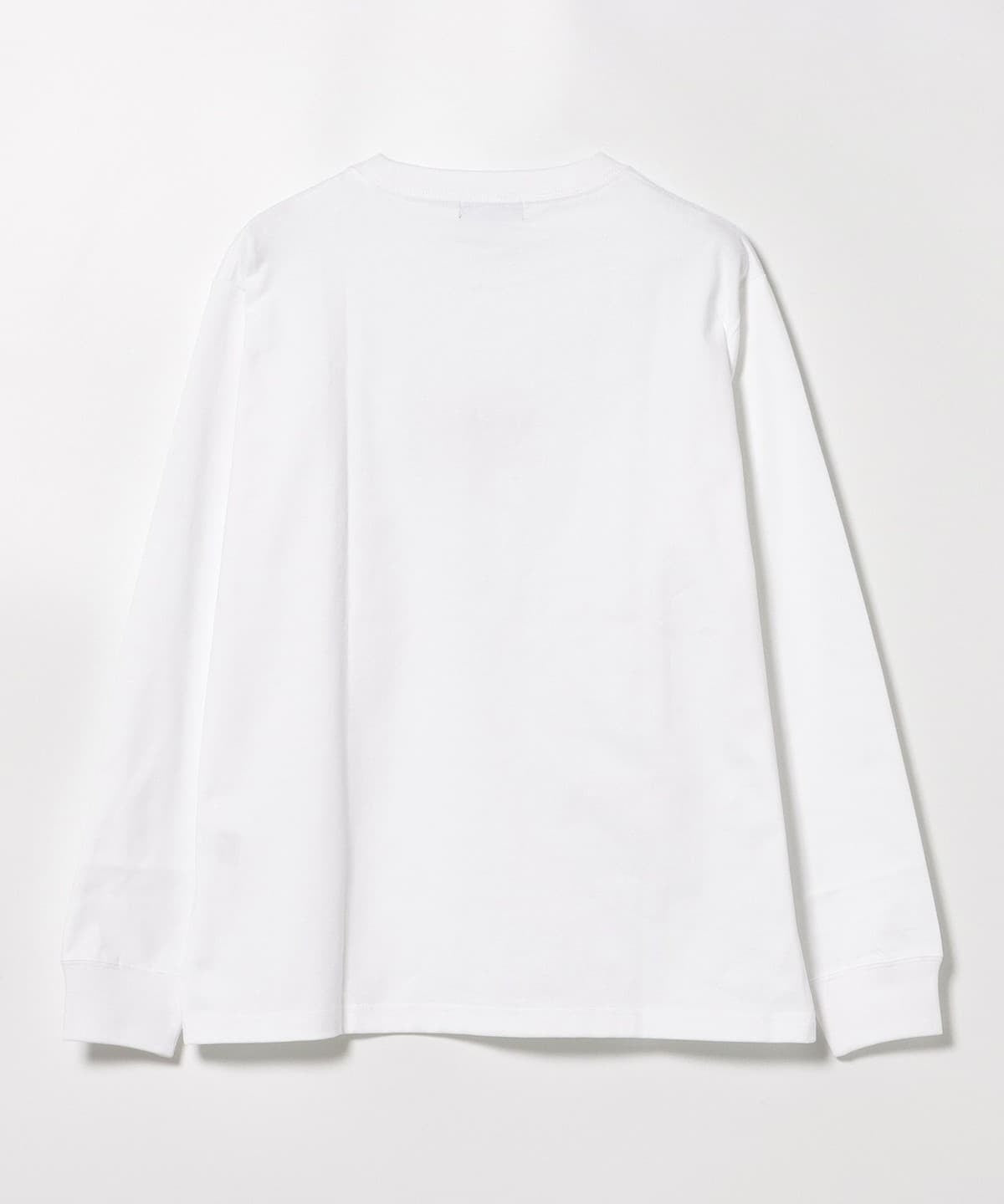 BEAMS HEART / 有機棉品牌刺繡長袖T恤