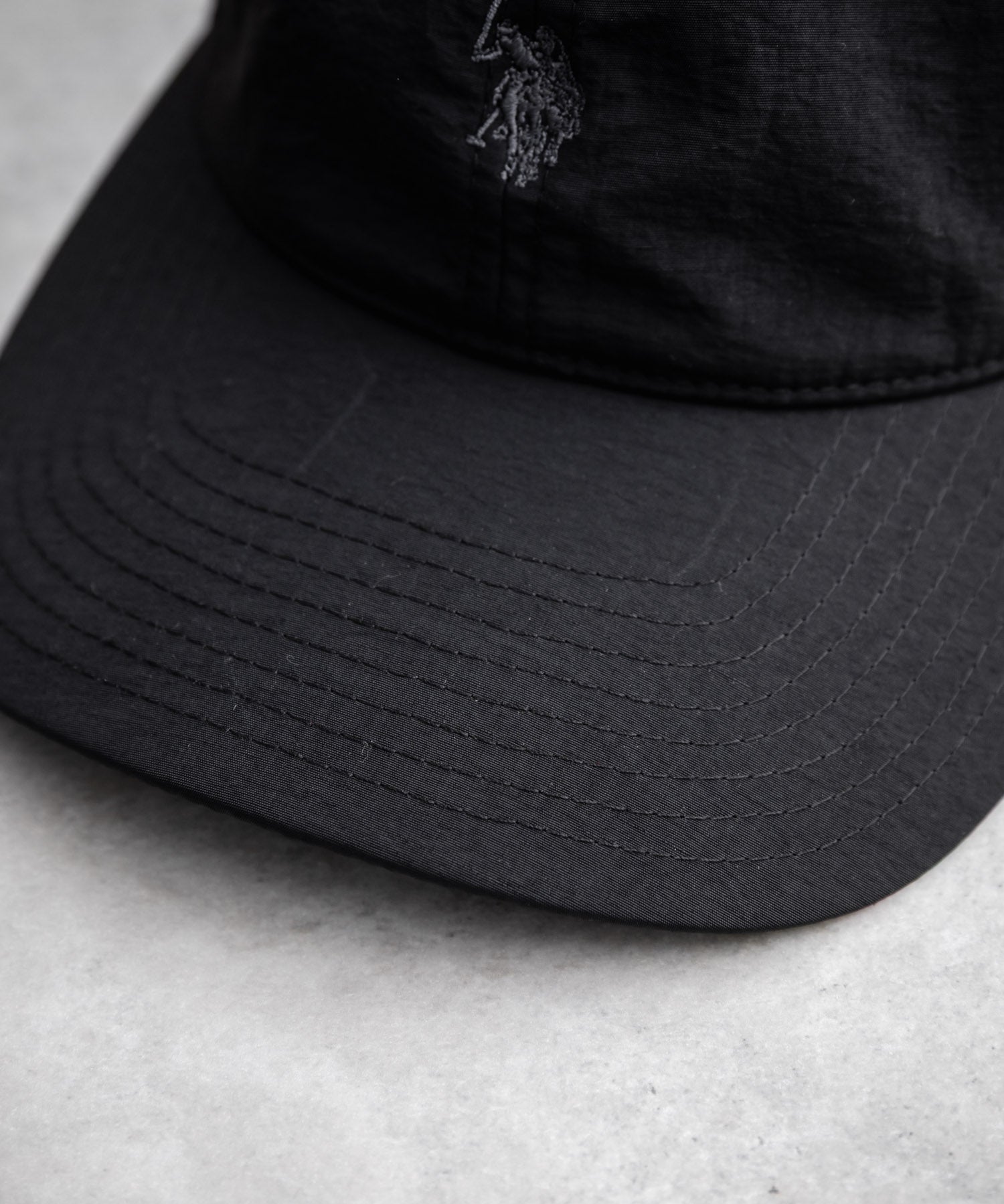 U.S. POLO ASSN. / 刺繡標誌機能尼龍棒球帽