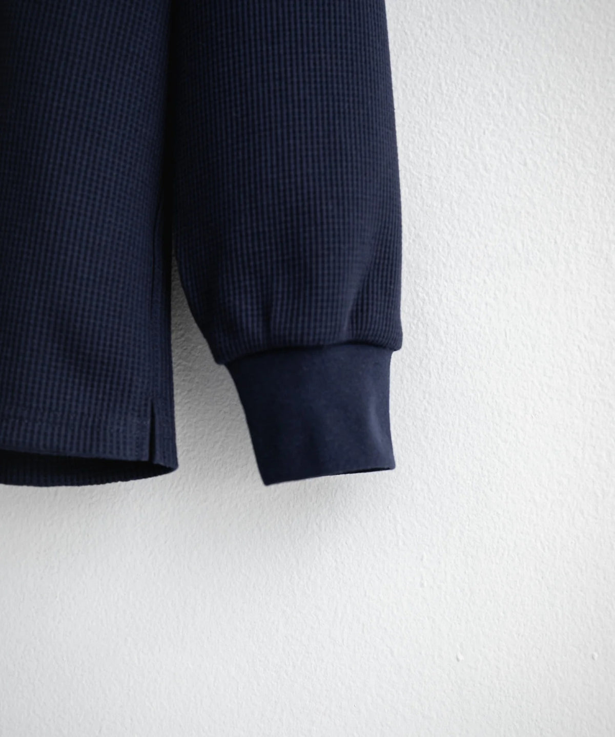 U.S. POLO ASSN. / 刺繡格紋圓領長袖T恤(日本聯名限定)