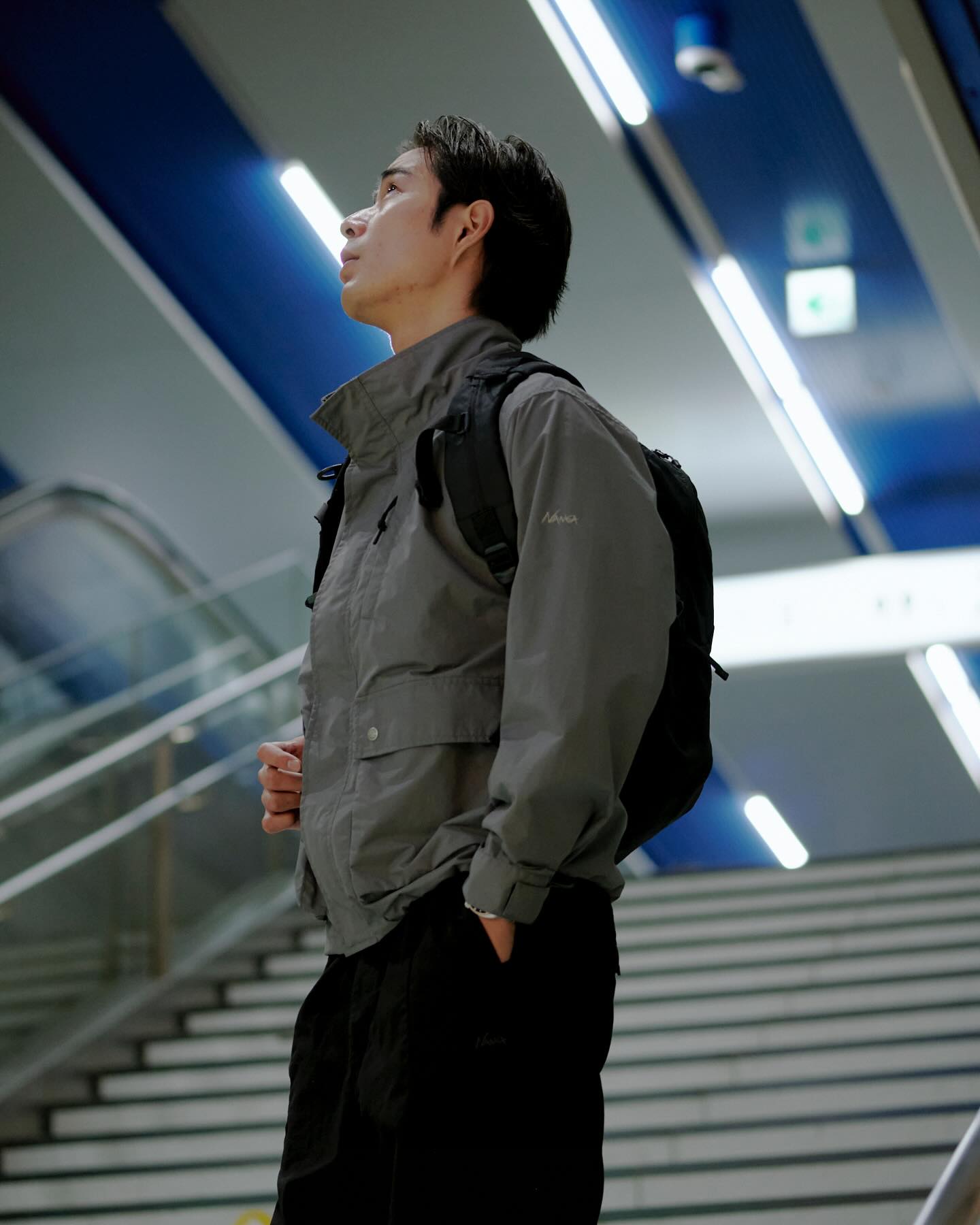 NANGA NYLON STAND COLLAR FIELD JKT / 尼龍立領外套 日本店舖限定