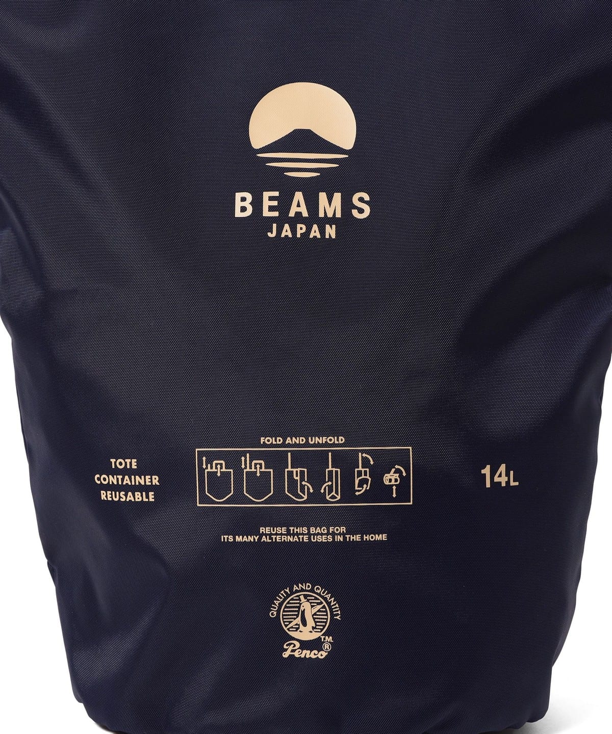 BEAMS JAPAN X PENCO / 聯名桶型托特包