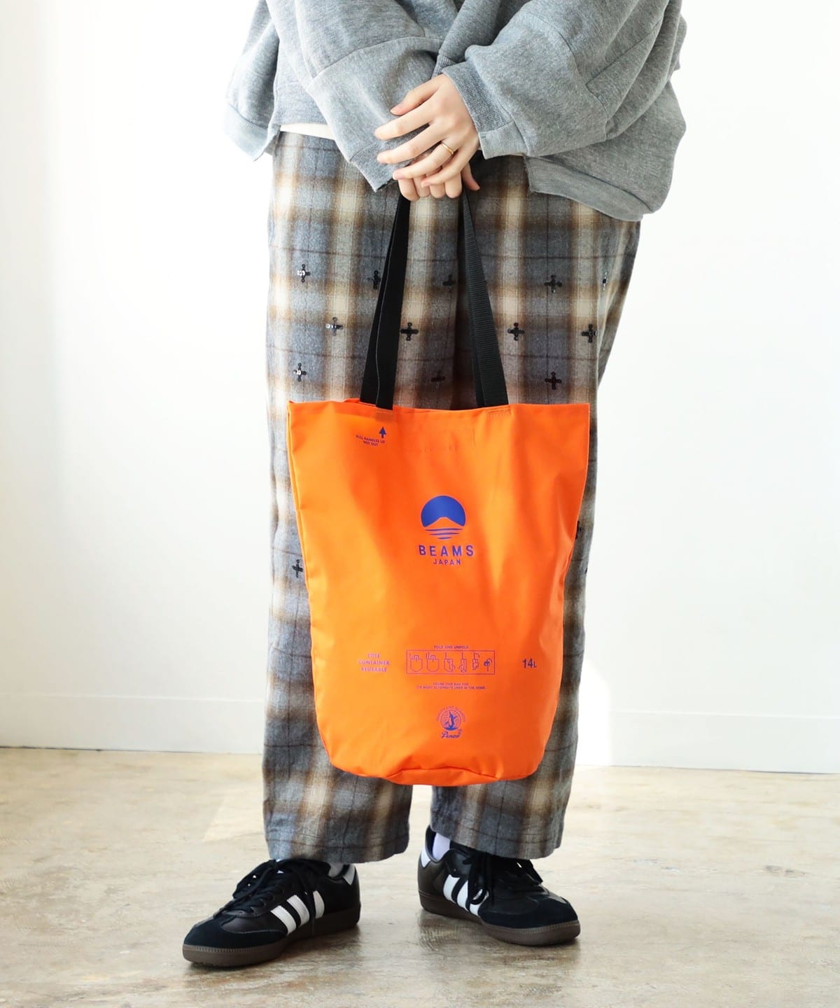 BEAMS JAPAN X PENCO / 聯名桶型托特包