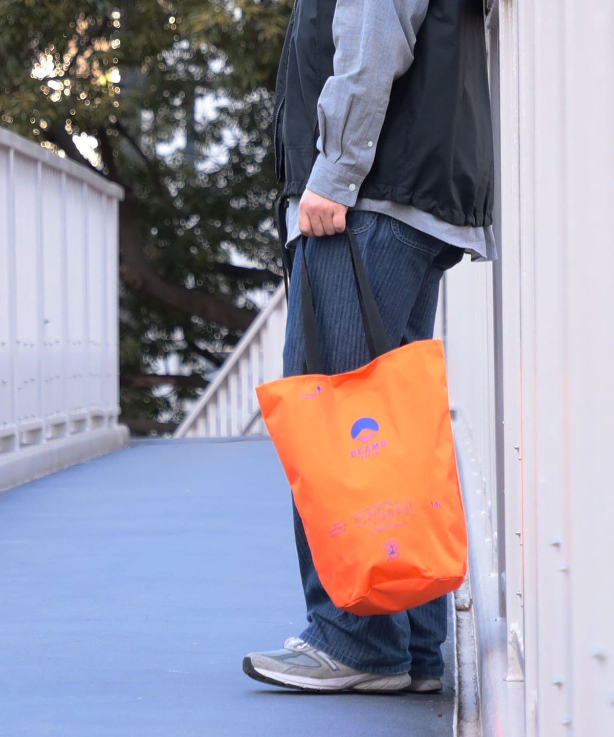 BEAMS JAPAN X PENCO / 聯名桶型托特包