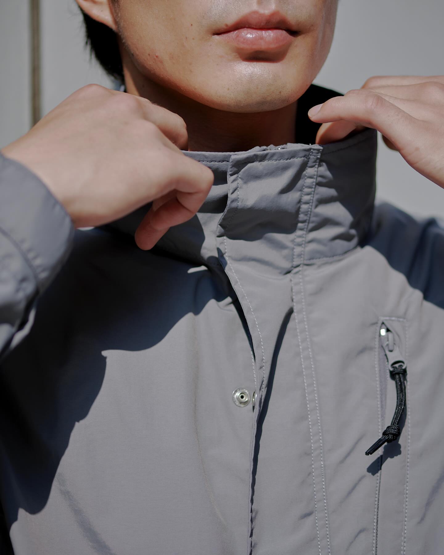 NANGA NYLON STAND COLLAR FIELD JKT / 尼龍立領外套 日本店舖限定