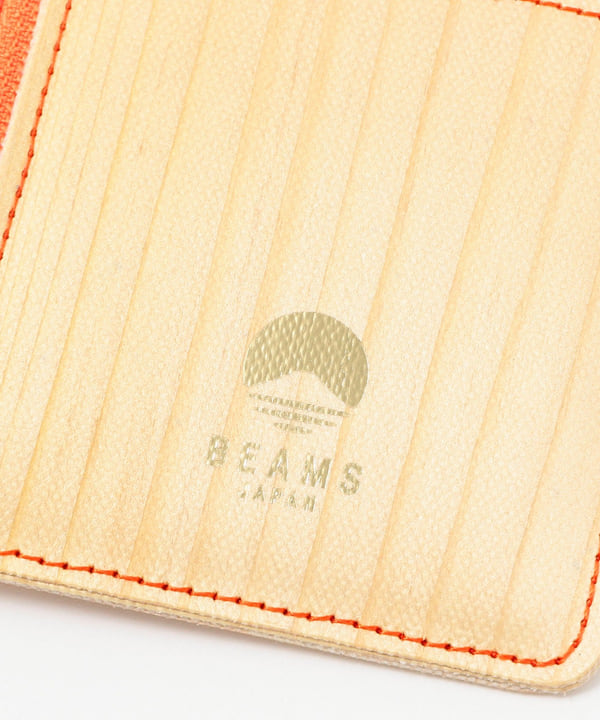 BEAMS JAPAN / 能登檜木 卡片零錢收納夾