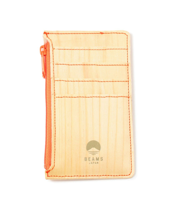 BEAMS JAPAN / 能登檜木 卡片零錢收納夾