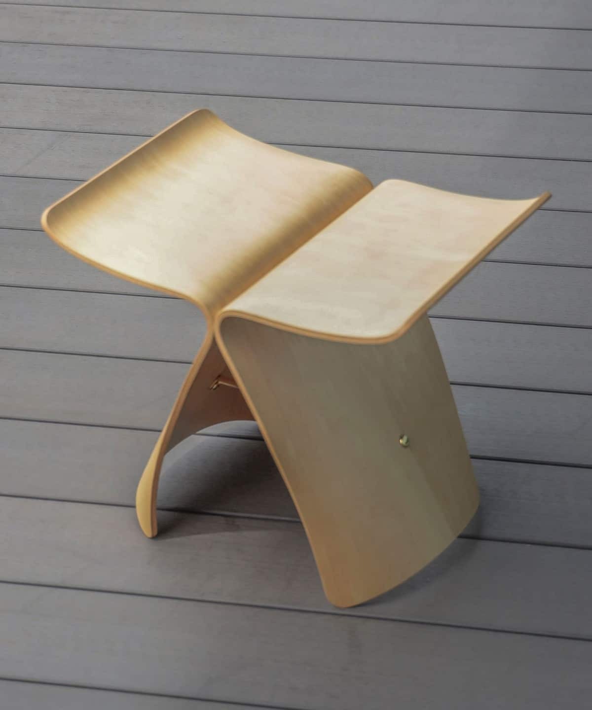 天童木工 / 柳宗理 蝴蝶椅凳(Butterfly Stool)