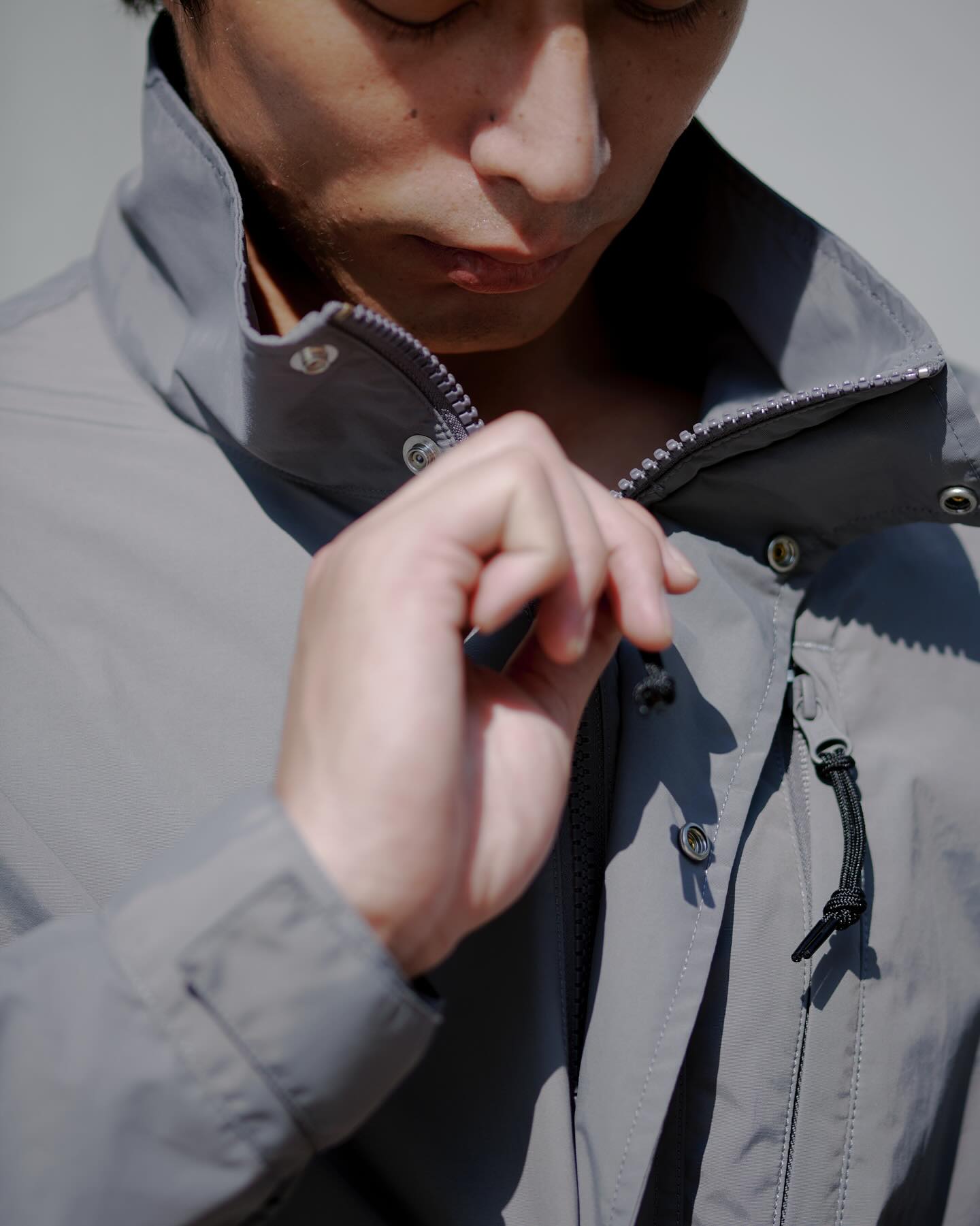 NANGA NYLON STAND COLLAR FIELD JKT / 尼龍立領外套 日本店舖限定