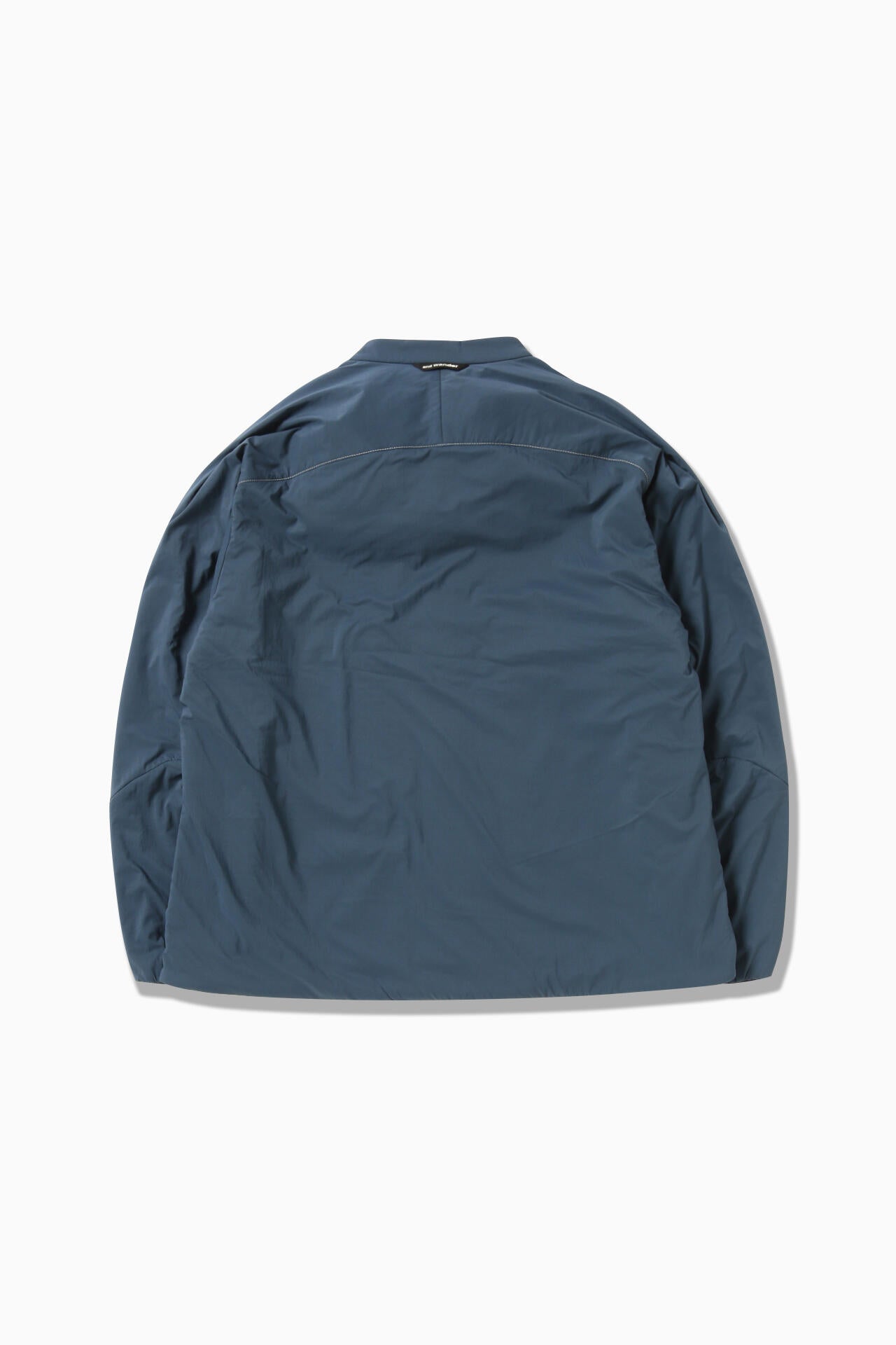 and wander alpha AIR collarless jacket / 無領輕量保溫外套