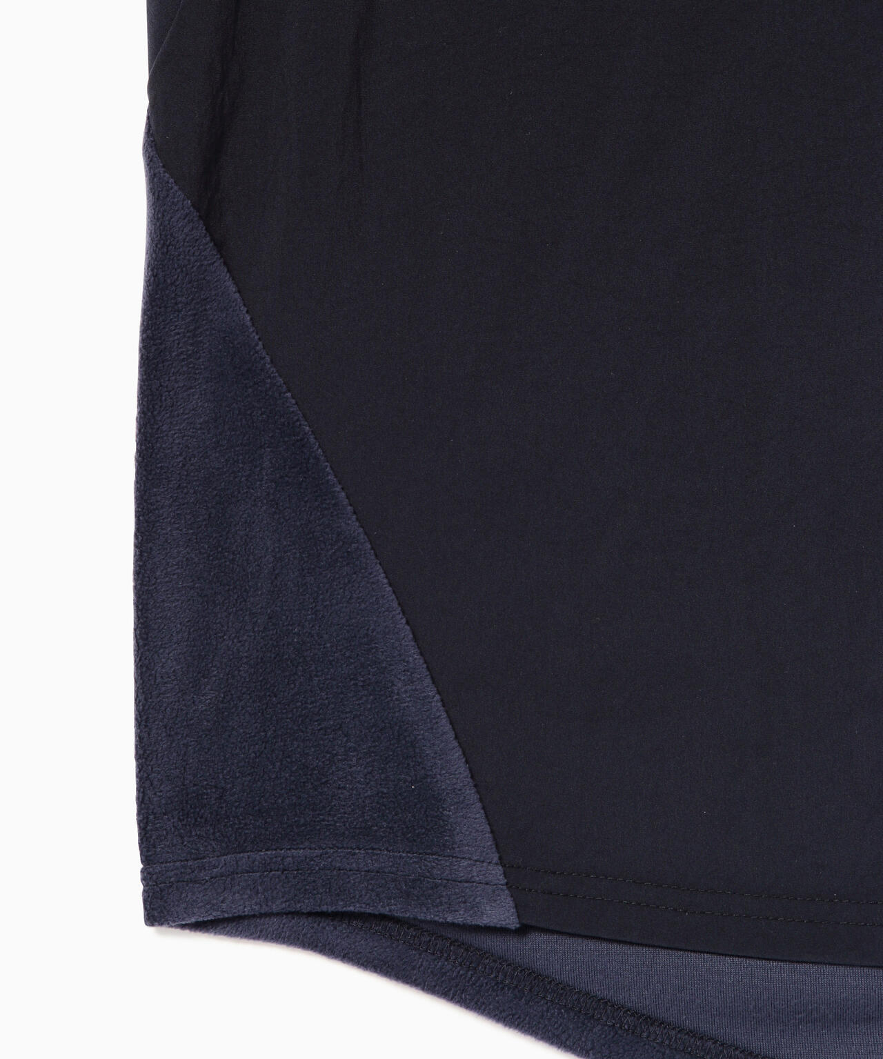 and wander fleece base band collar shirt / 輕量保暖立領襯衫