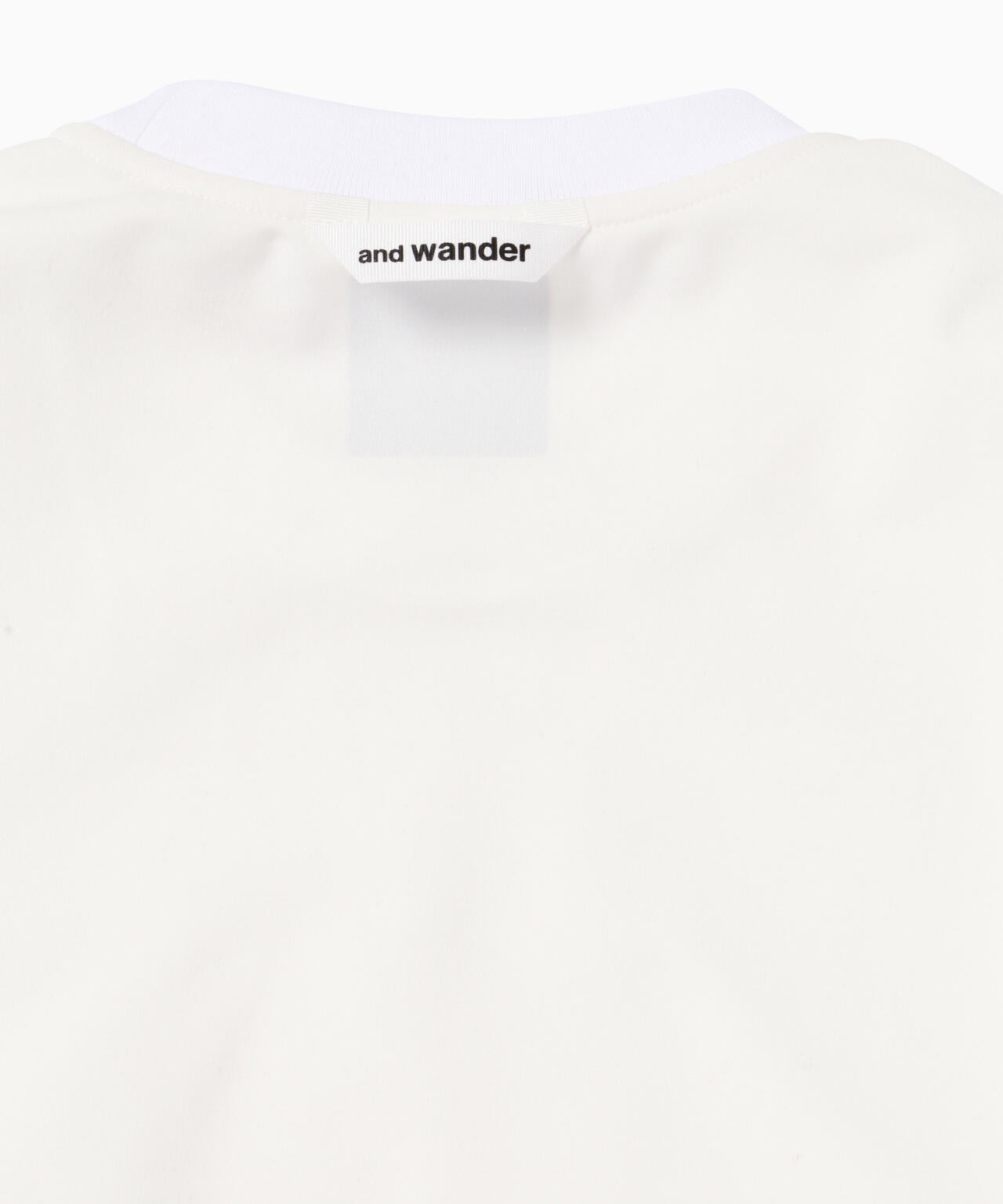 and wander hybrid warm pocket LS T / 保暖機能口袋長袖T恤