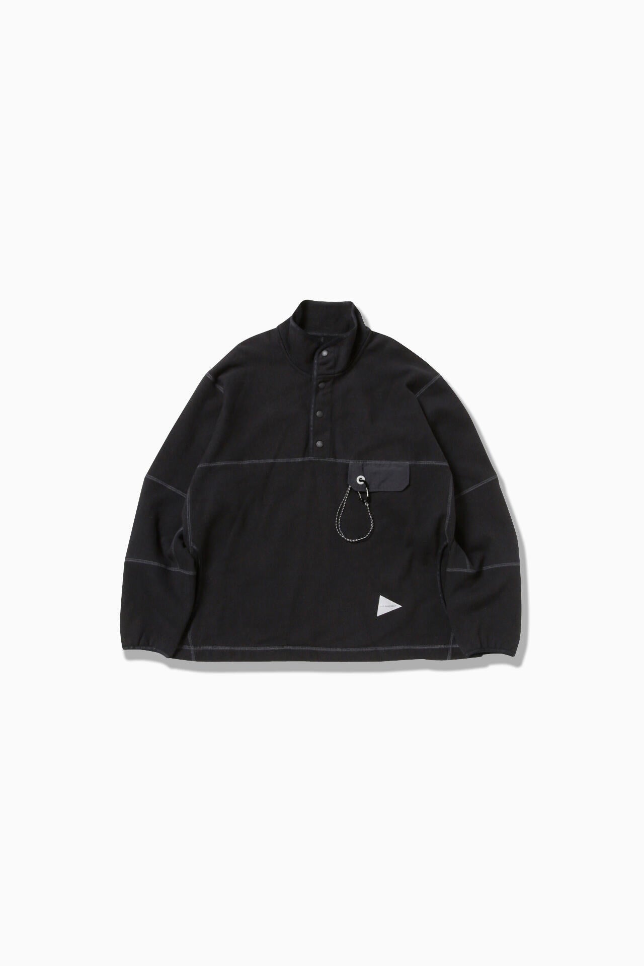 and wander sweat pullover / 重磅棉質半開襟衫