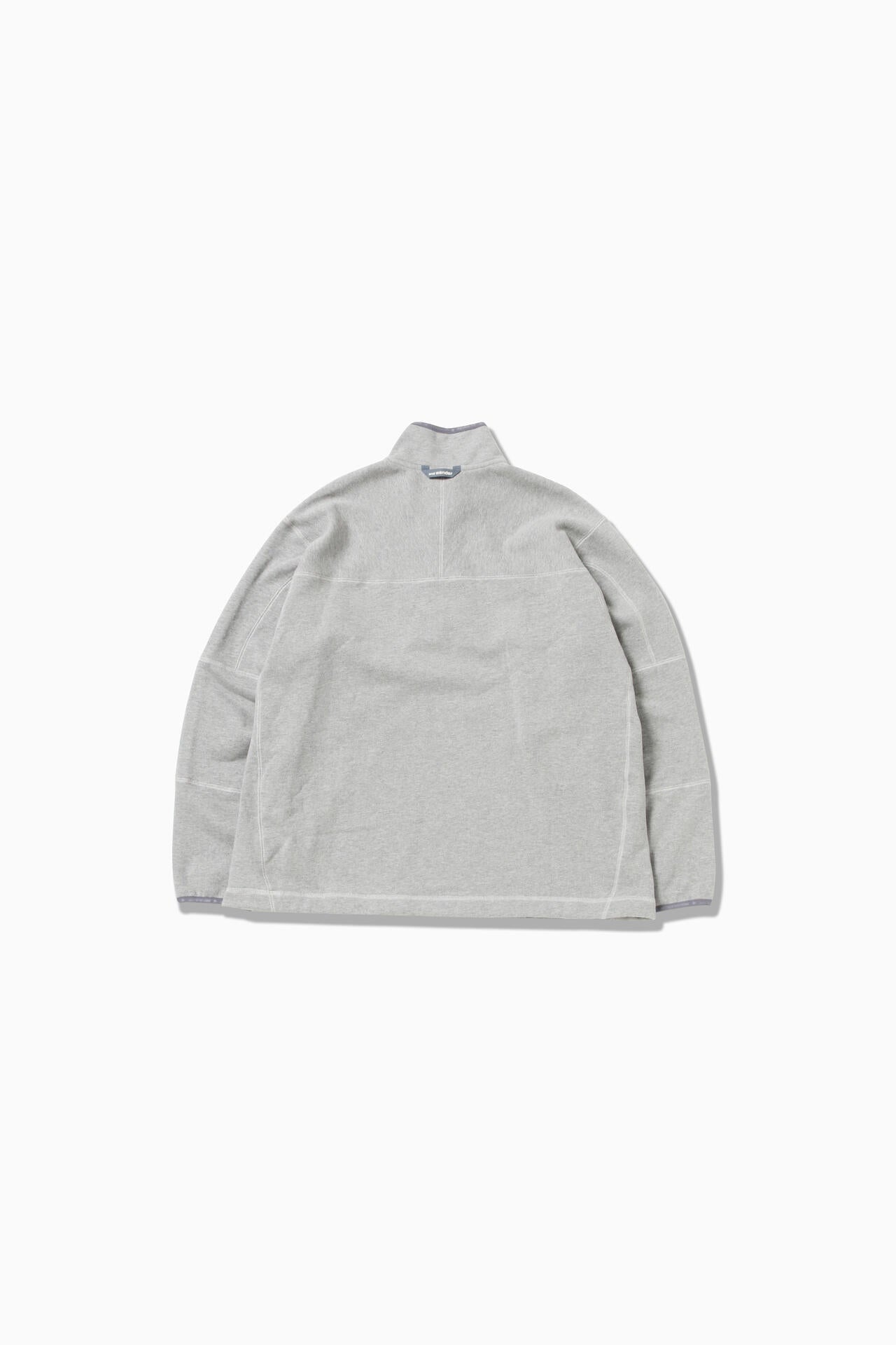 and wander sweat pullover / 重磅棉質半開襟衫
