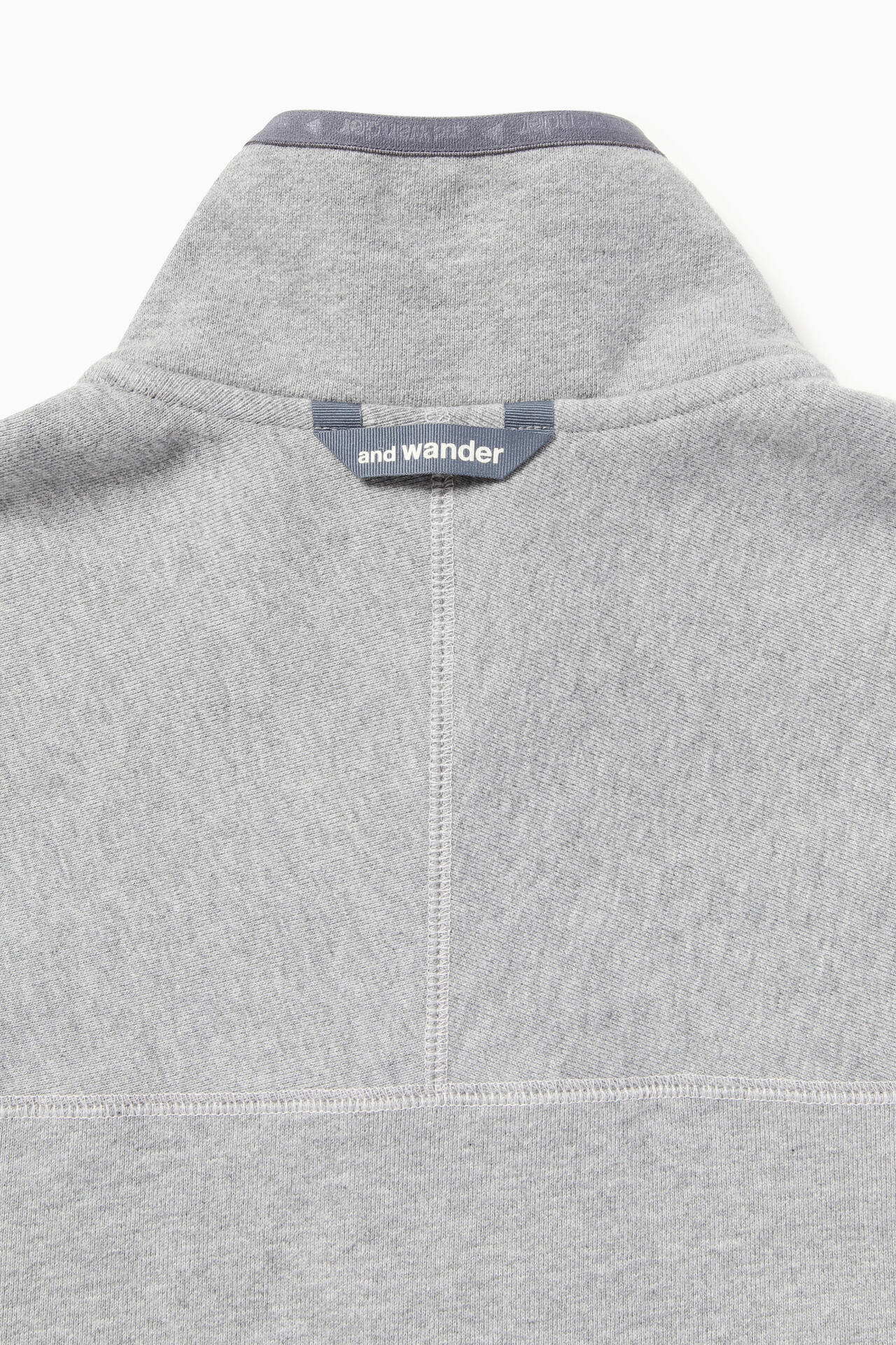 and wander sweat pullover / 重磅棉質半開襟衫