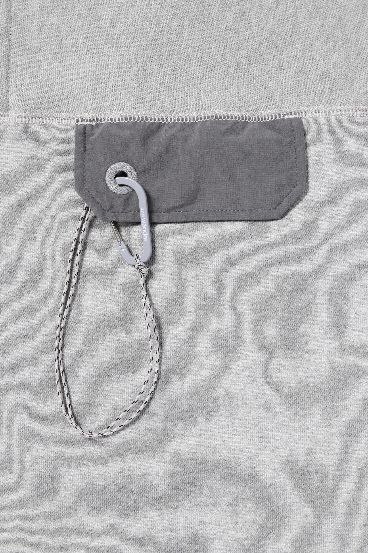 and wander sweat pullover / 重磅棉質半開襟衫