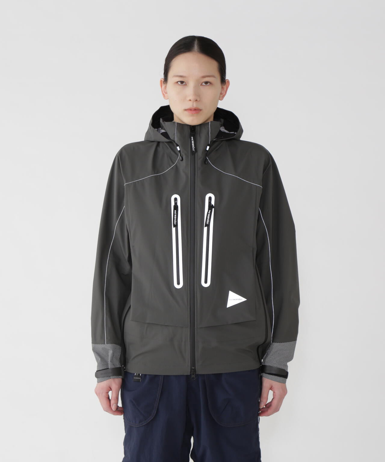 and wander PERTEX SHIELD rain jacket / 3L 立體剪裁防水外套