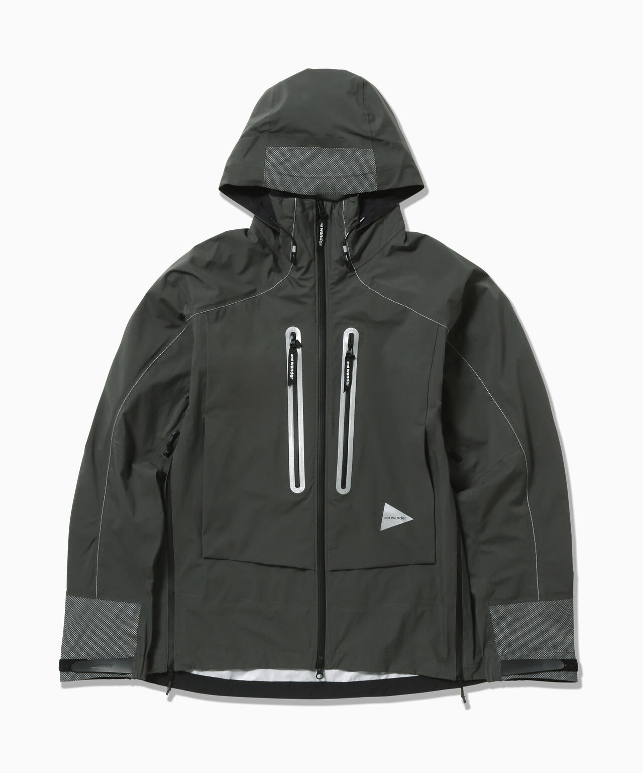 and wander PERTEX SHIELD rain jacket / 3L 立體剪裁防水外套