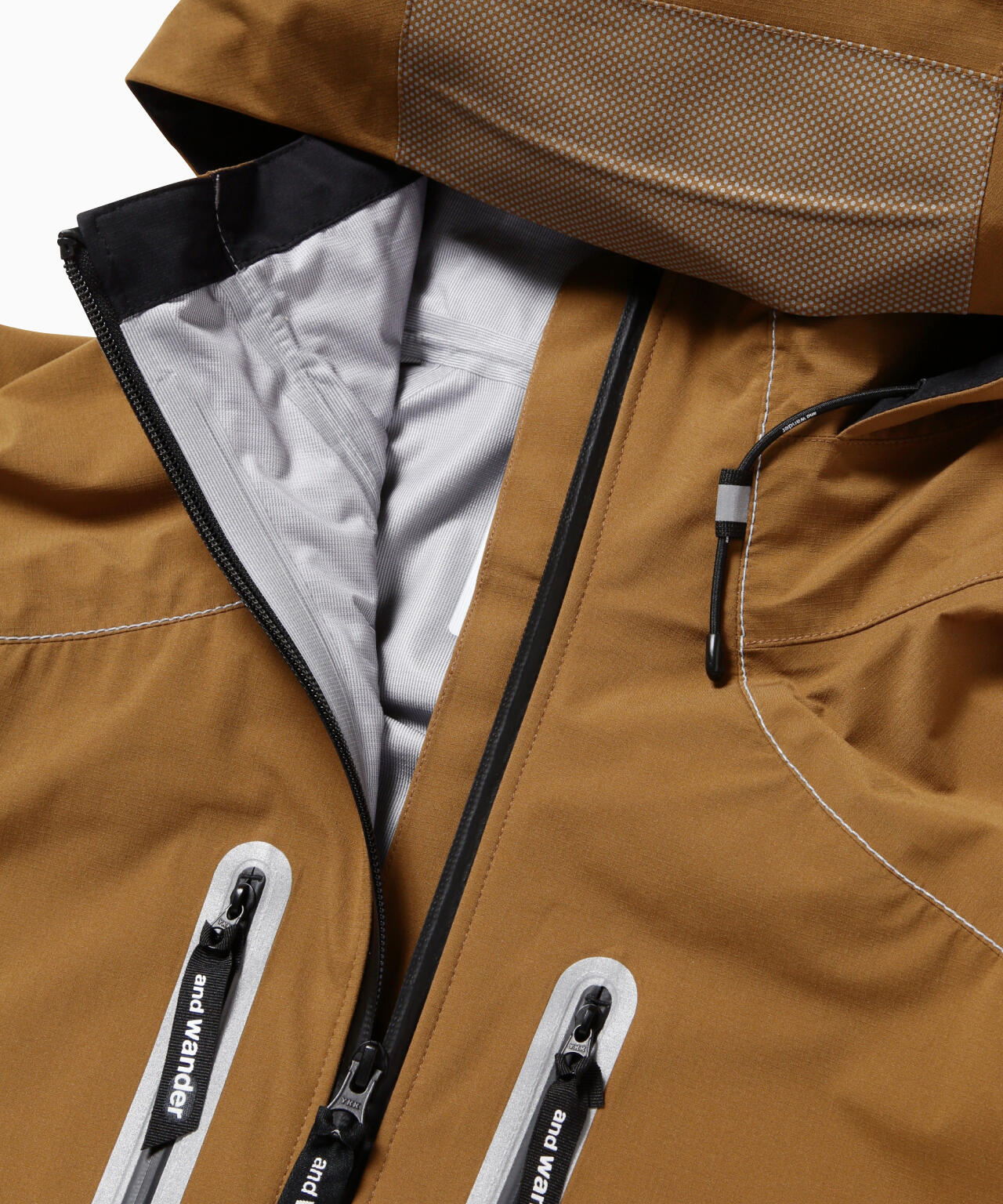 and wander PERTEX SHIELD rain jacket / 3L 立體剪裁防水外套