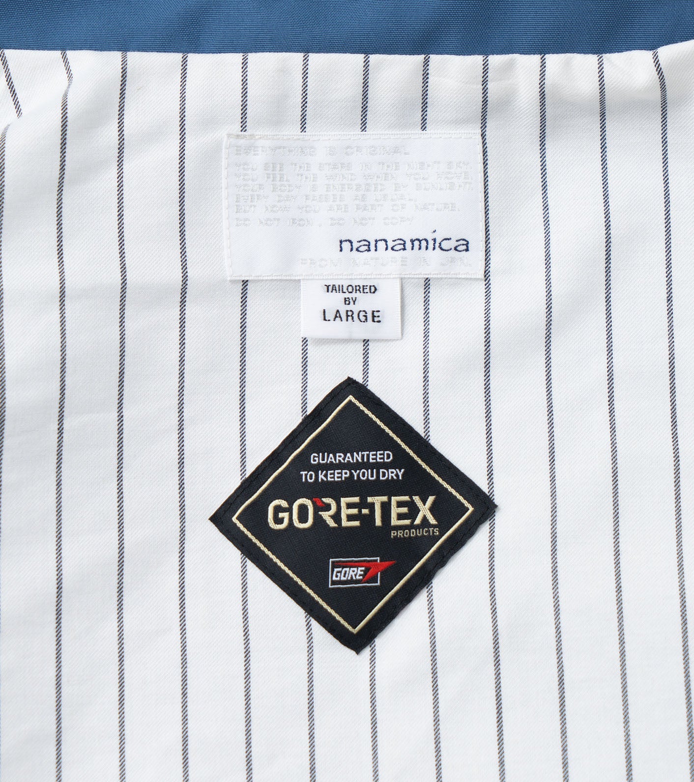 nanamica 2L GORE-TEX Coach Jacket