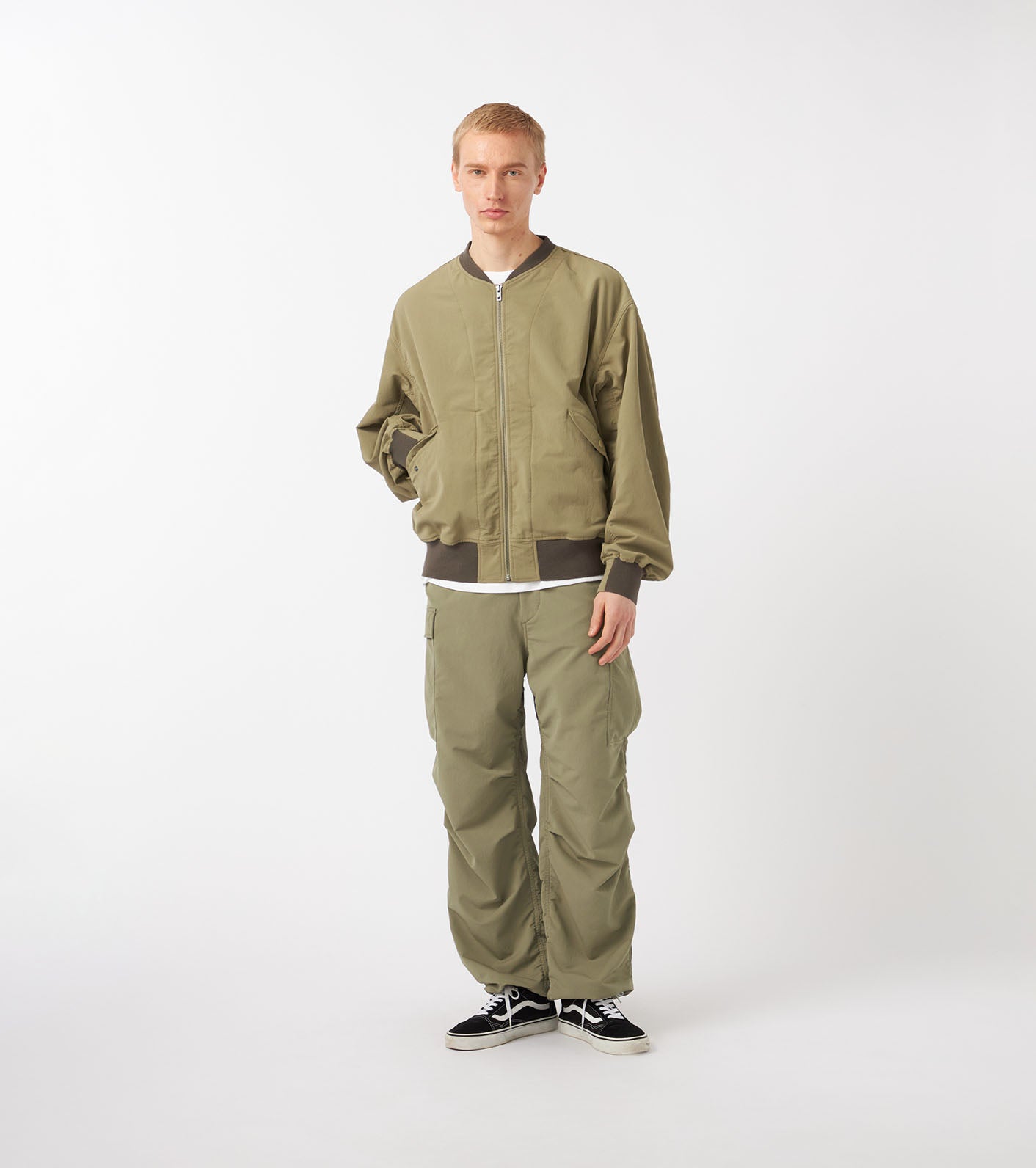 nanamica ALPHADRY Field Cargo Pants / 機能寬版工裝長褲