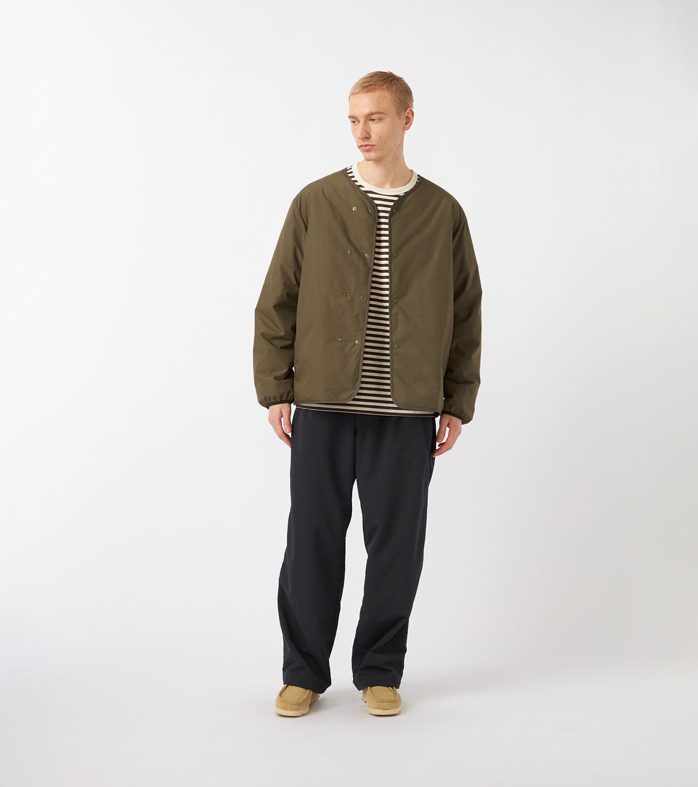 nanamica Reversible Down Cardigan / 雙面結構 光電子® 羽絨開襟外套
