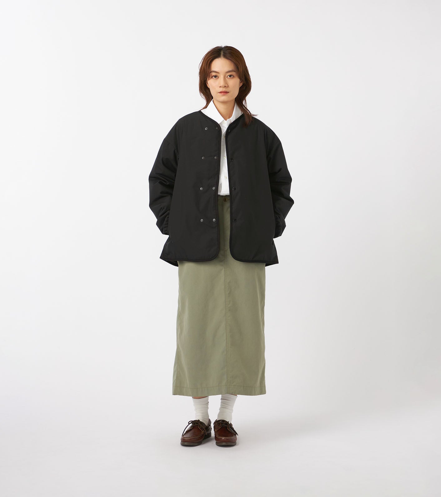 nanamica Reversible Down Cardigan / 雙面結構 光電子® 羽絨開襟外套