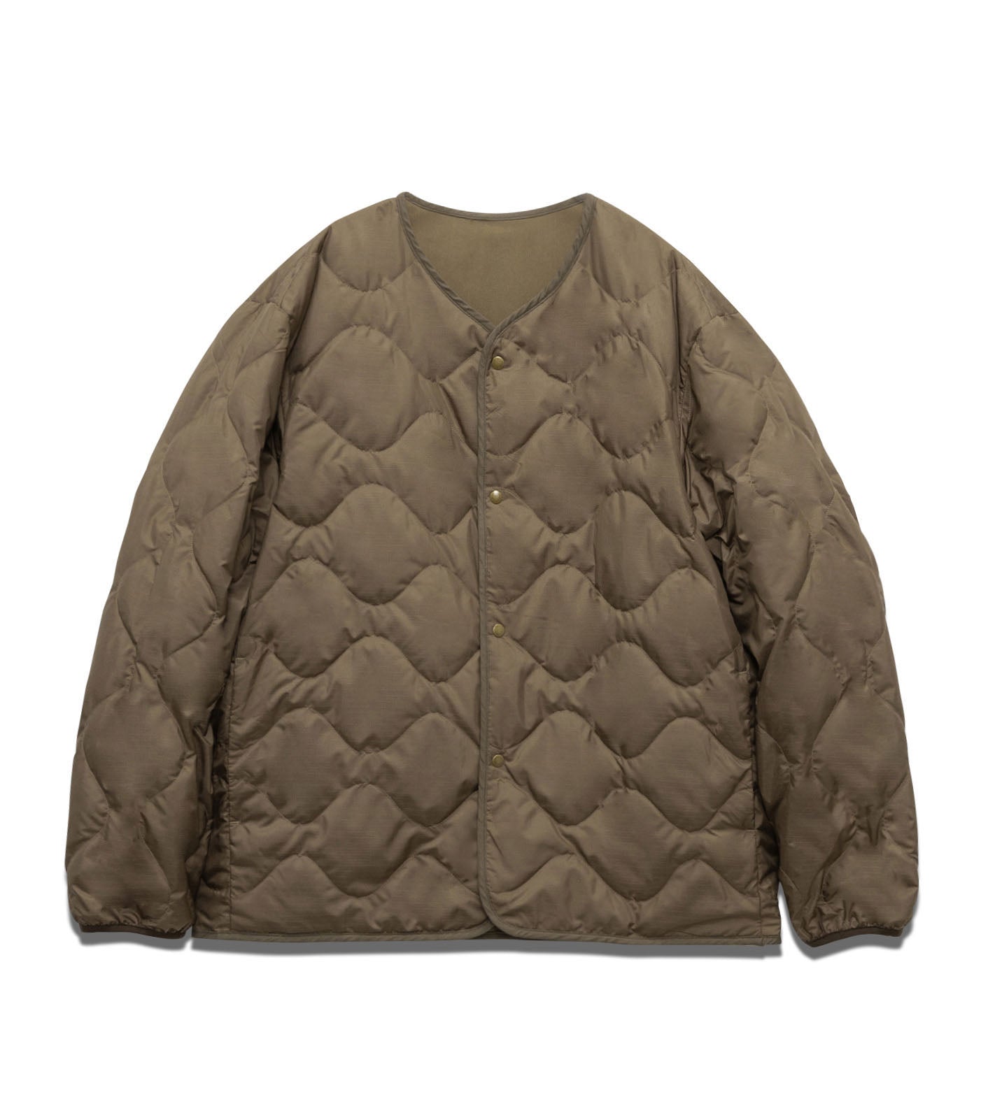 nanamica Reversible Down Cardigan / 雙面結構 光電子® 羽絨開襟外套