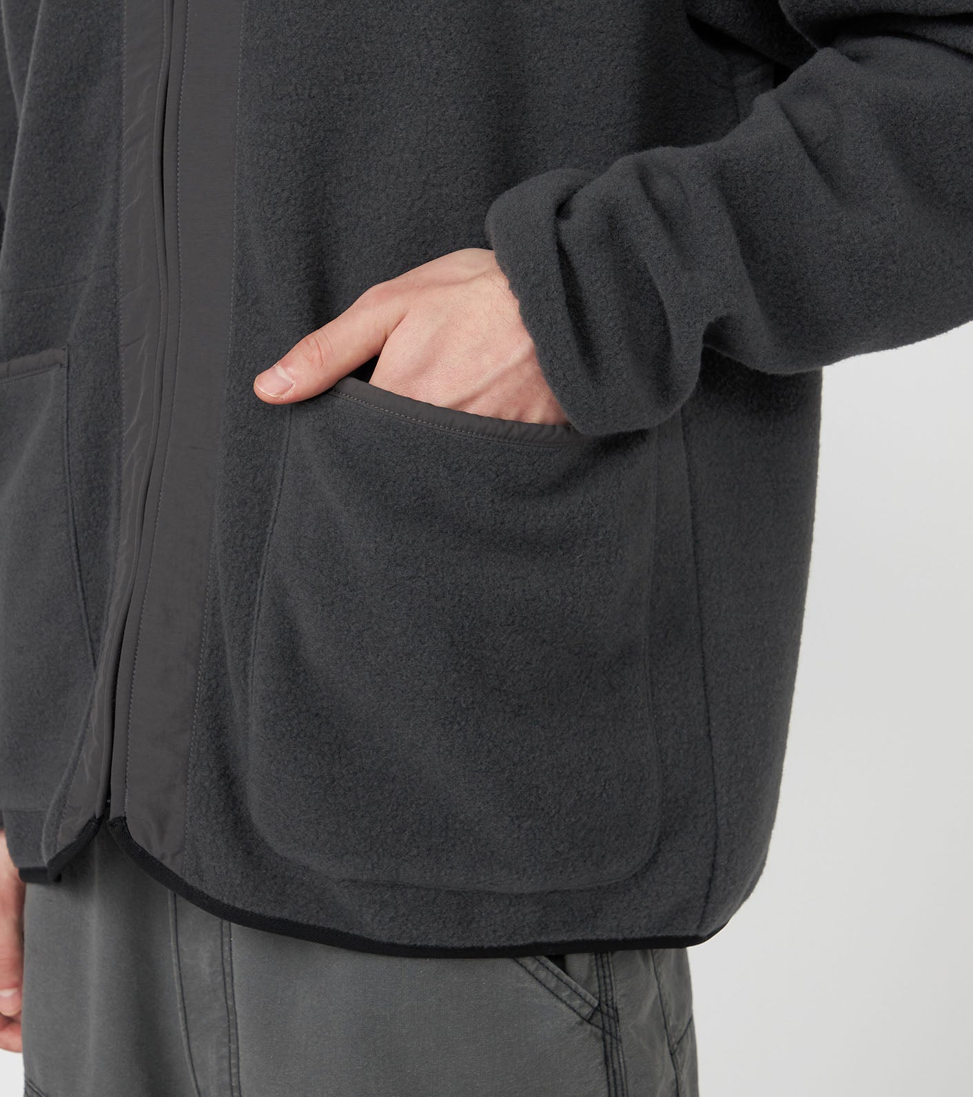 THE NORTH FACE Purple Label PLAS Fleece Field Cardigan / 羊毛結構野戰開襟外套