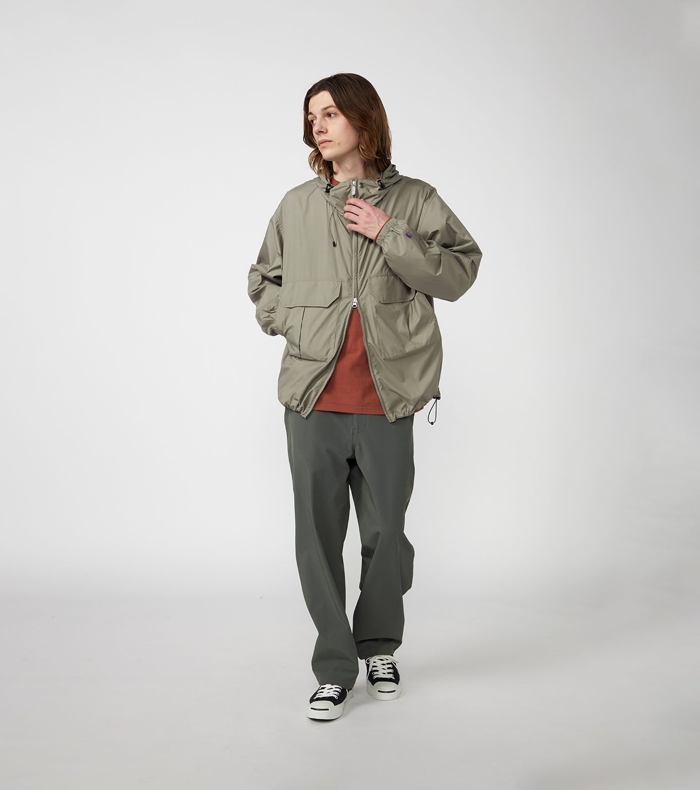 THE NORTH FACE Purple Label PERTEX QUANTUM Mountain Wind Parka / 登山防風連帽外套