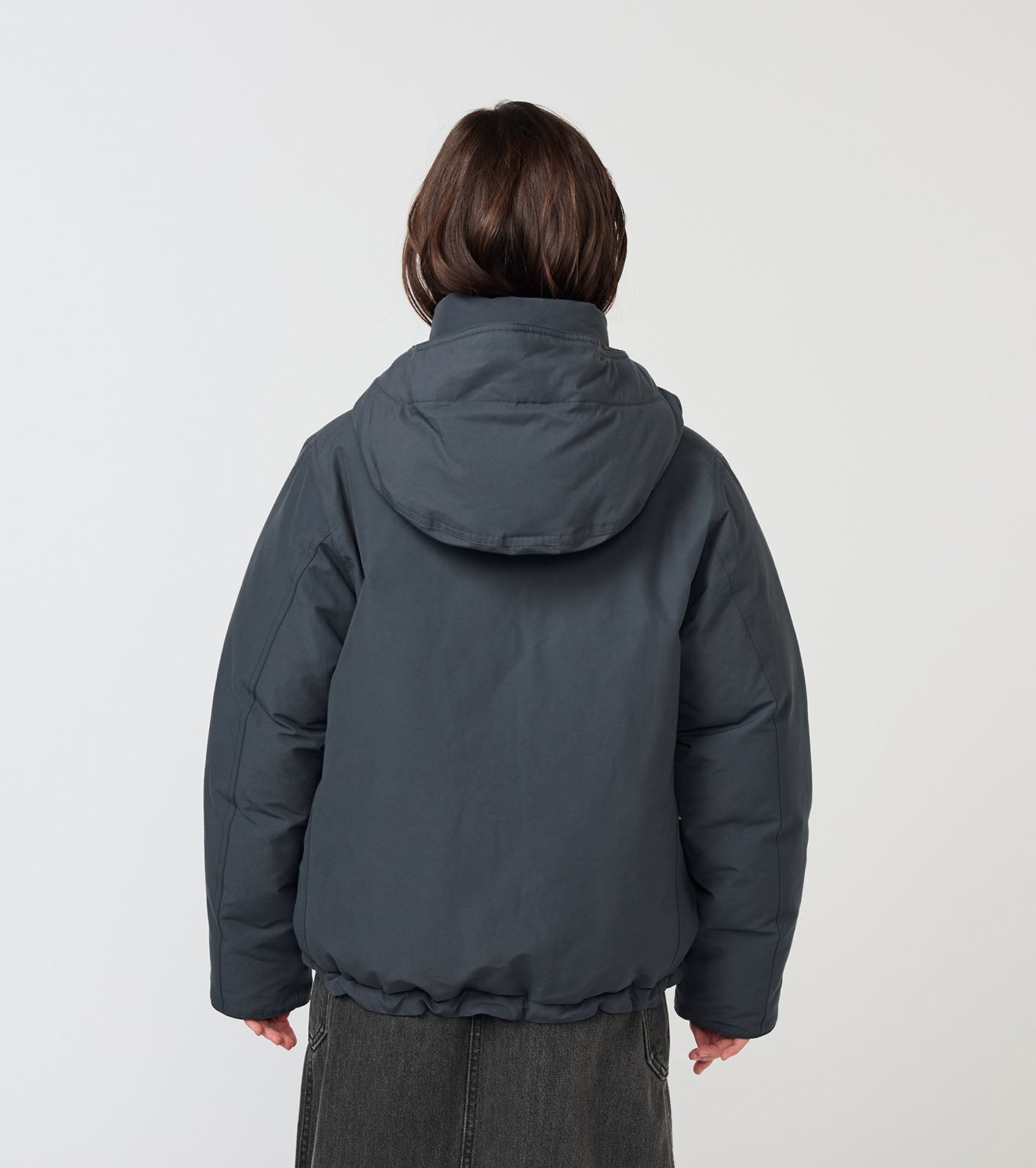 THE NORTH FACE Purple Label Double Peak Short Down Parka / 短版立體結構 羽絨連帽外套