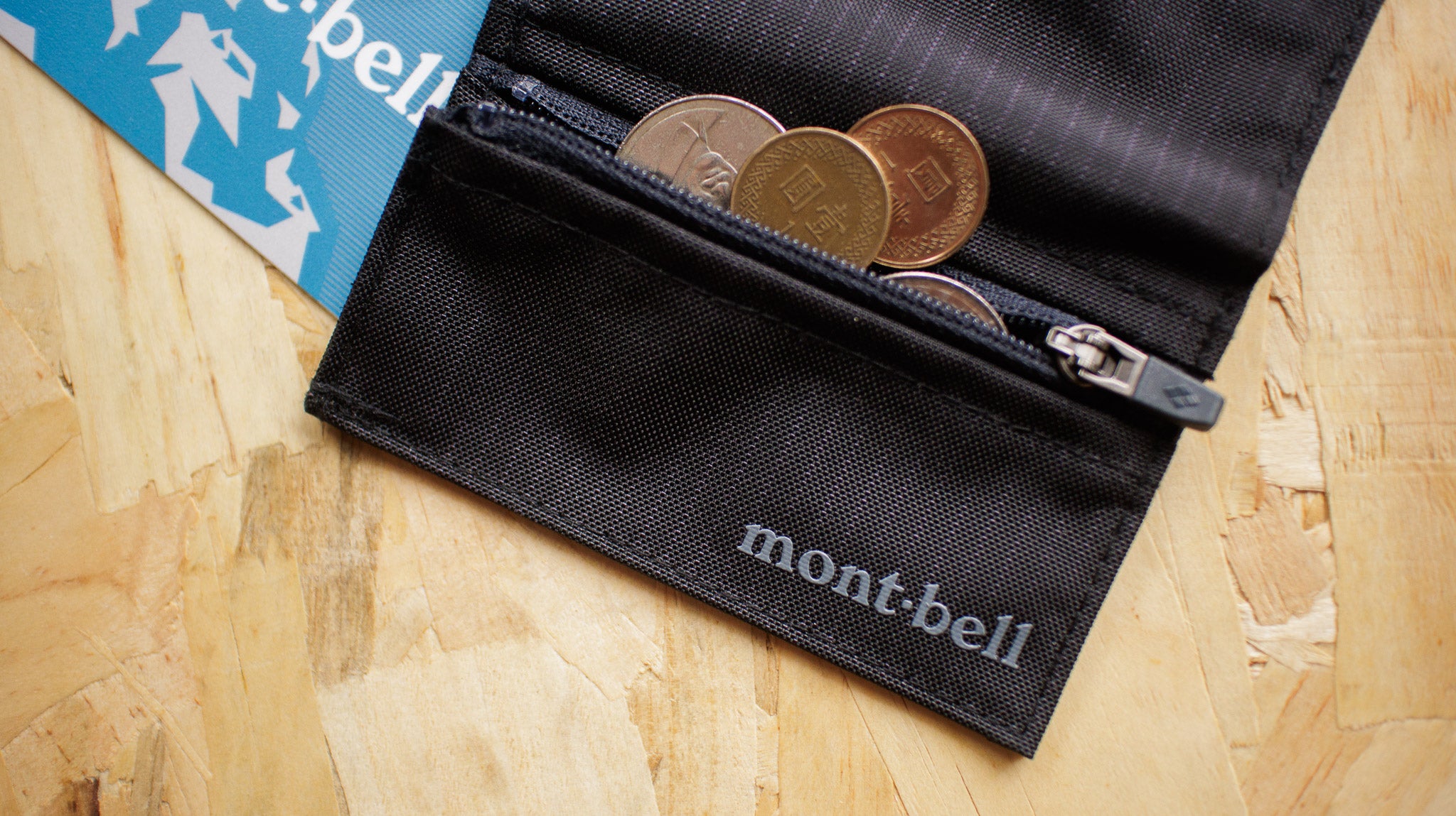 Mont-bell / 15克 極輕量 三摺錢包