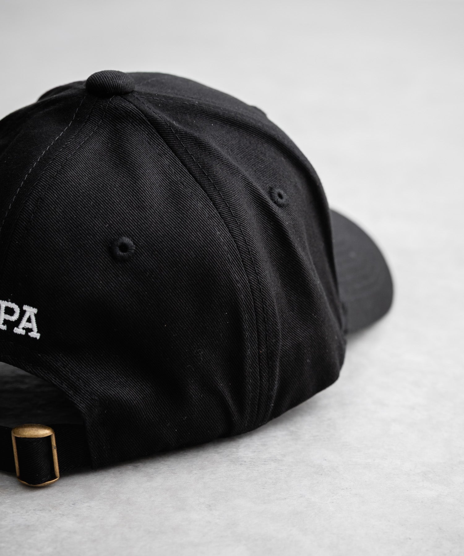 U.S. POLO ASSN. / 刺繡標誌純棉斜紋棒球帽