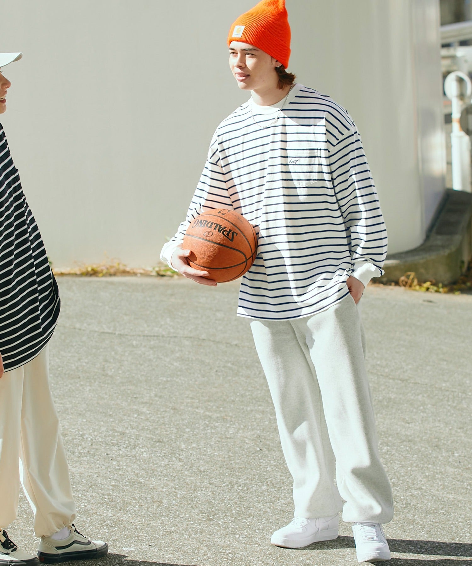 HECT / 條紋長袖T恤