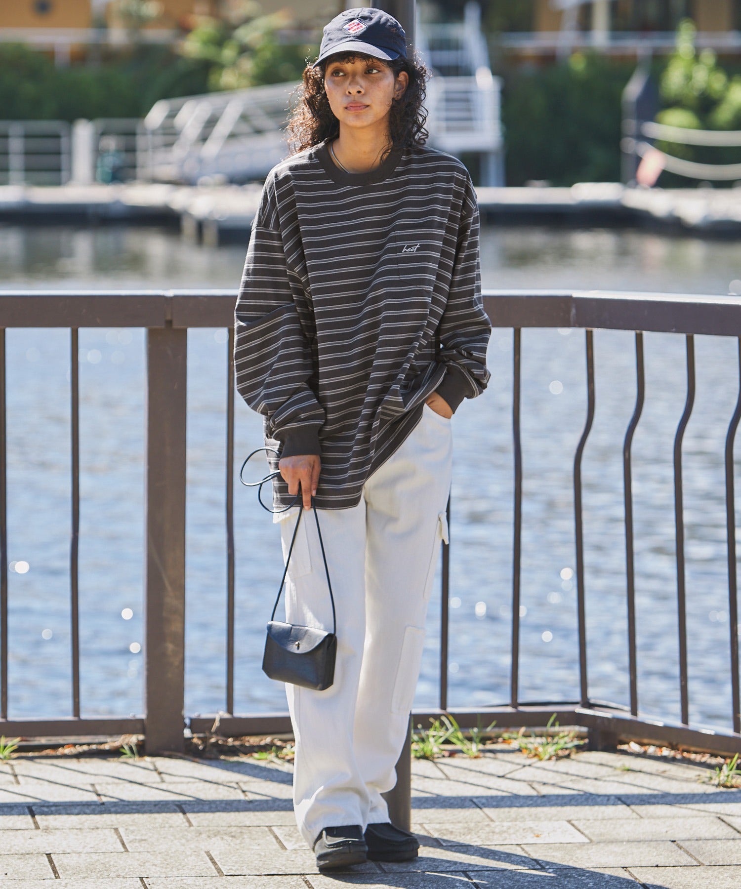 HECT / 條紋長袖T恤