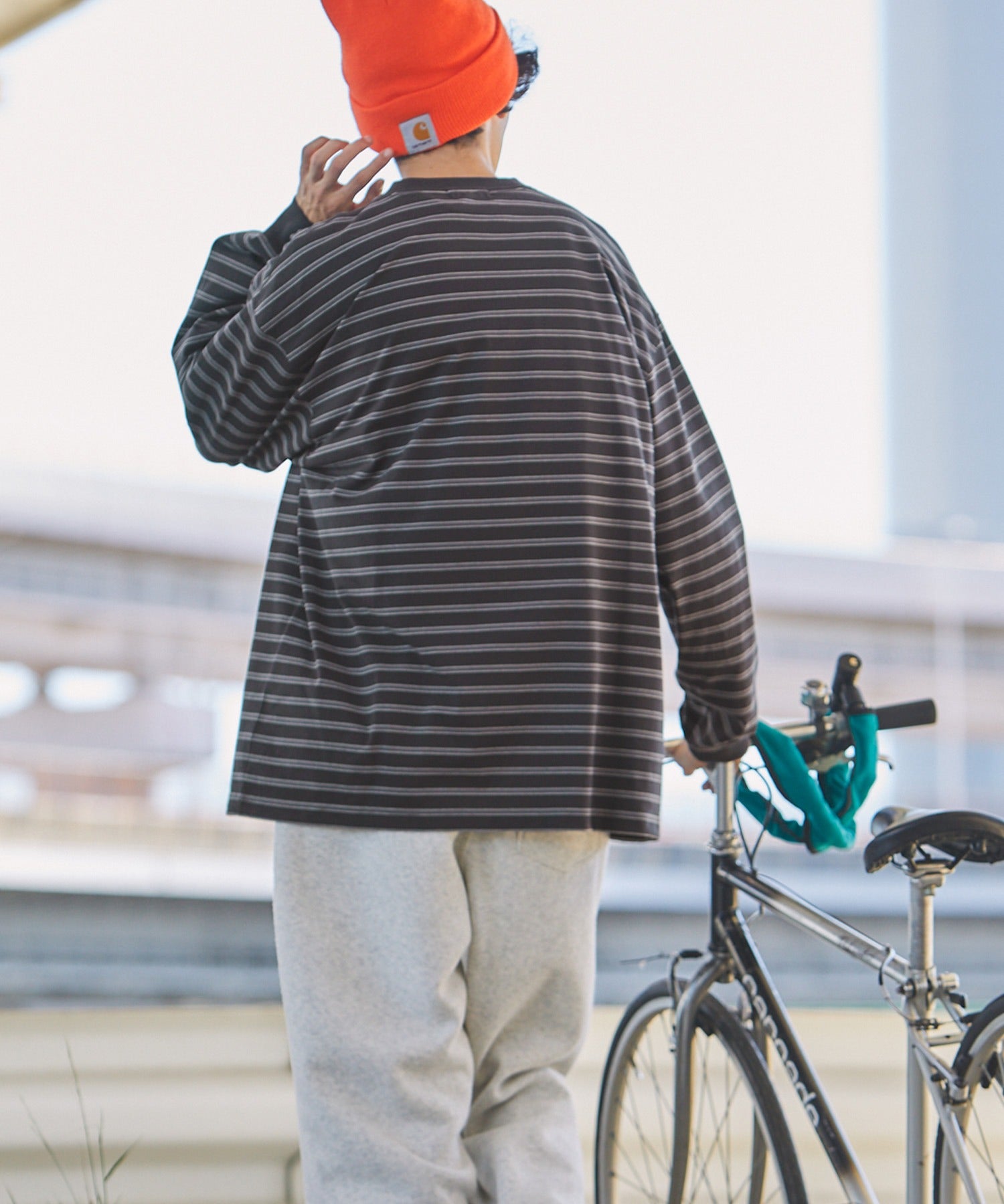 HECT / 條紋長袖T恤