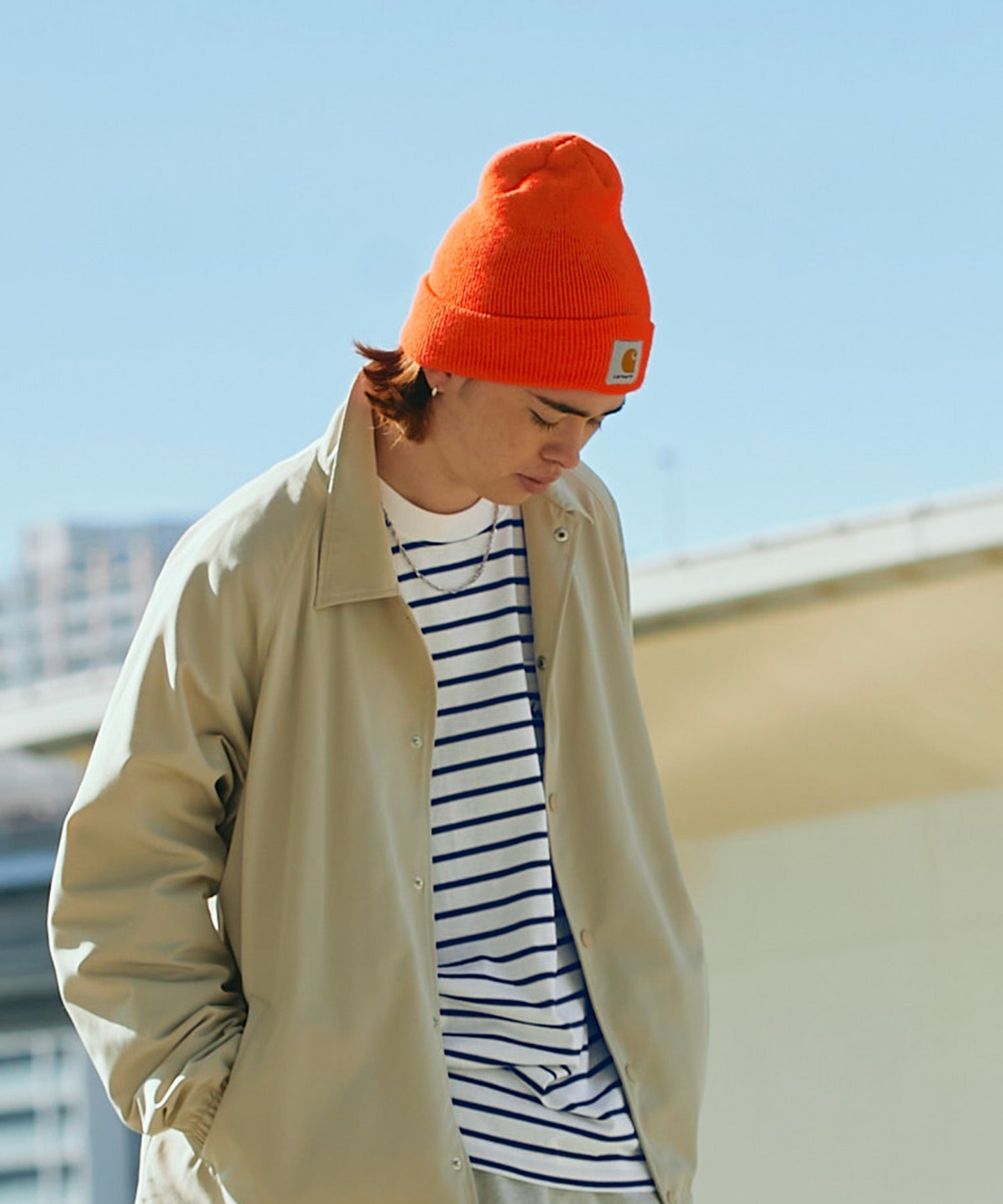 HECT / 條紋長袖T恤