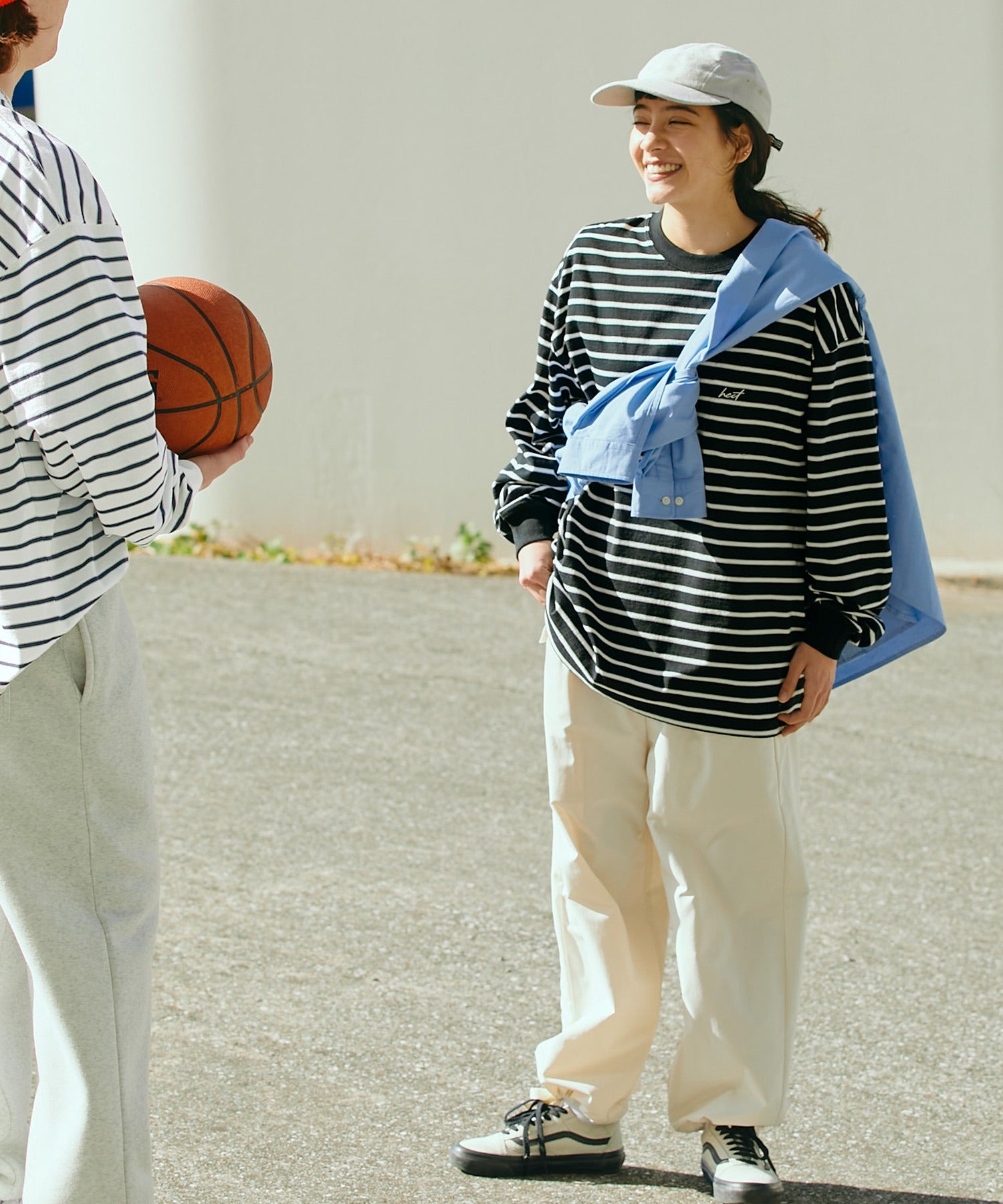 HECT / 條紋長袖T恤