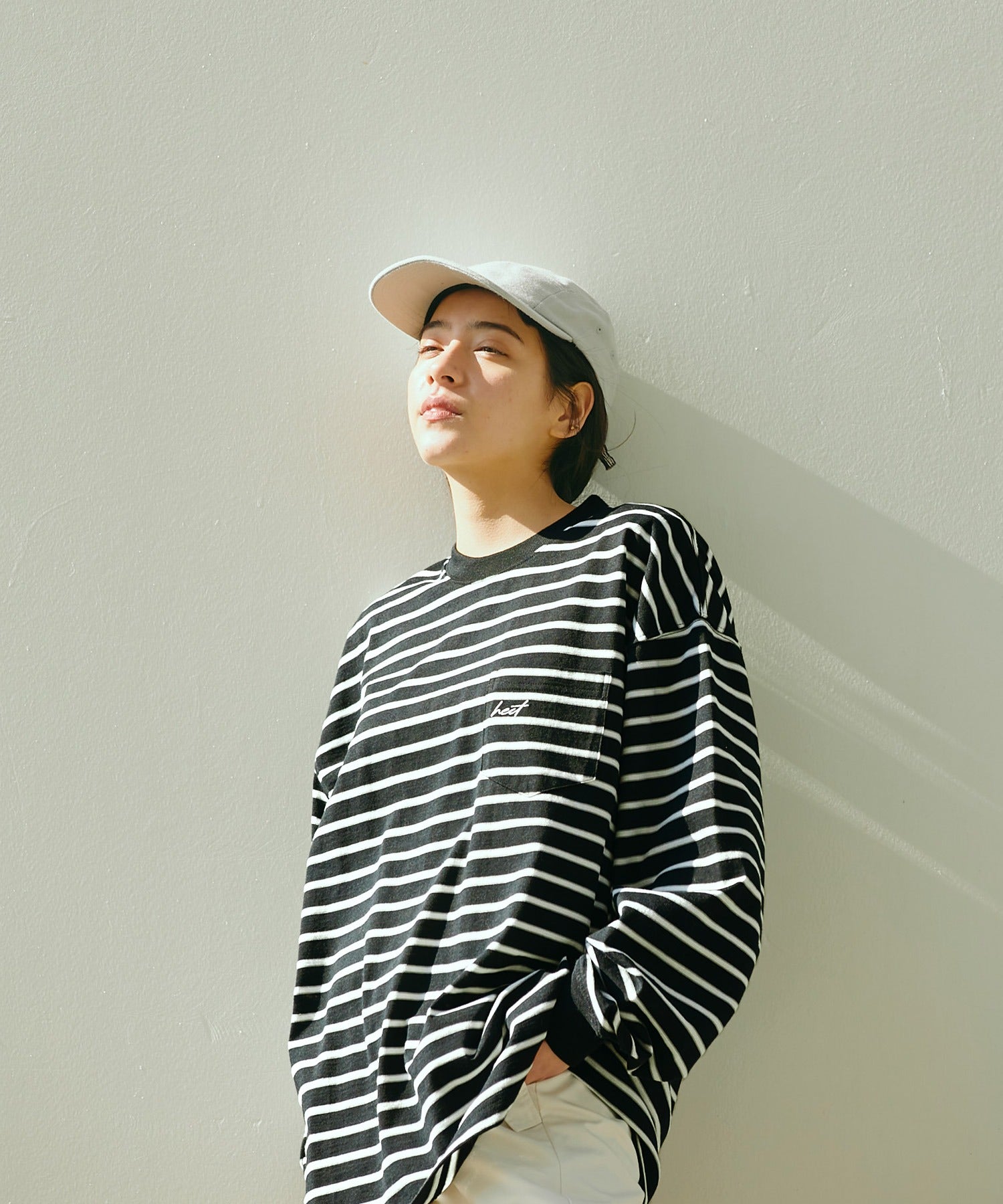 HECT / 條紋長袖T恤