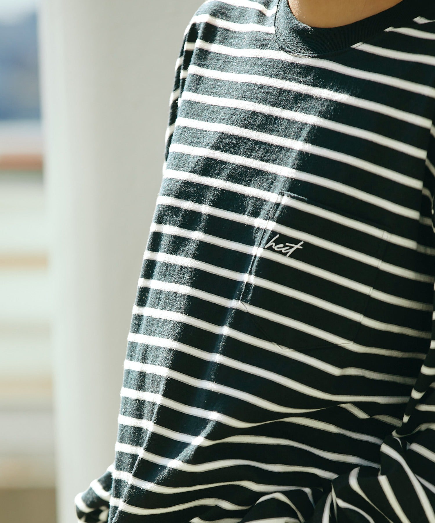 HECT / 條紋長袖T恤