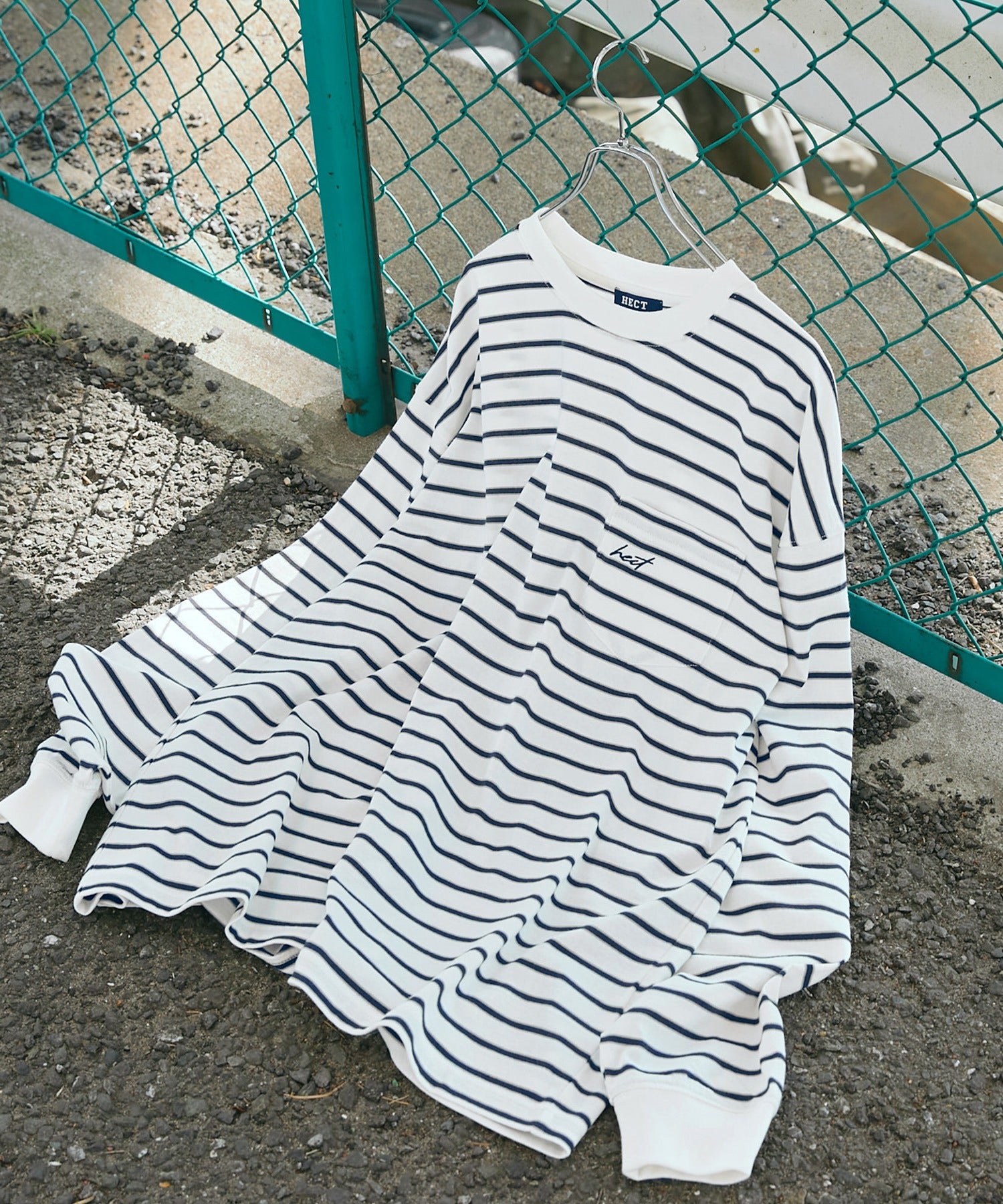 HECT / 條紋長袖T恤