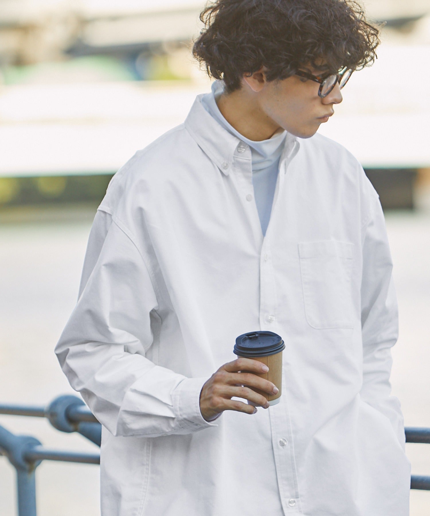 HECT / 牛津布 長袖襯衫