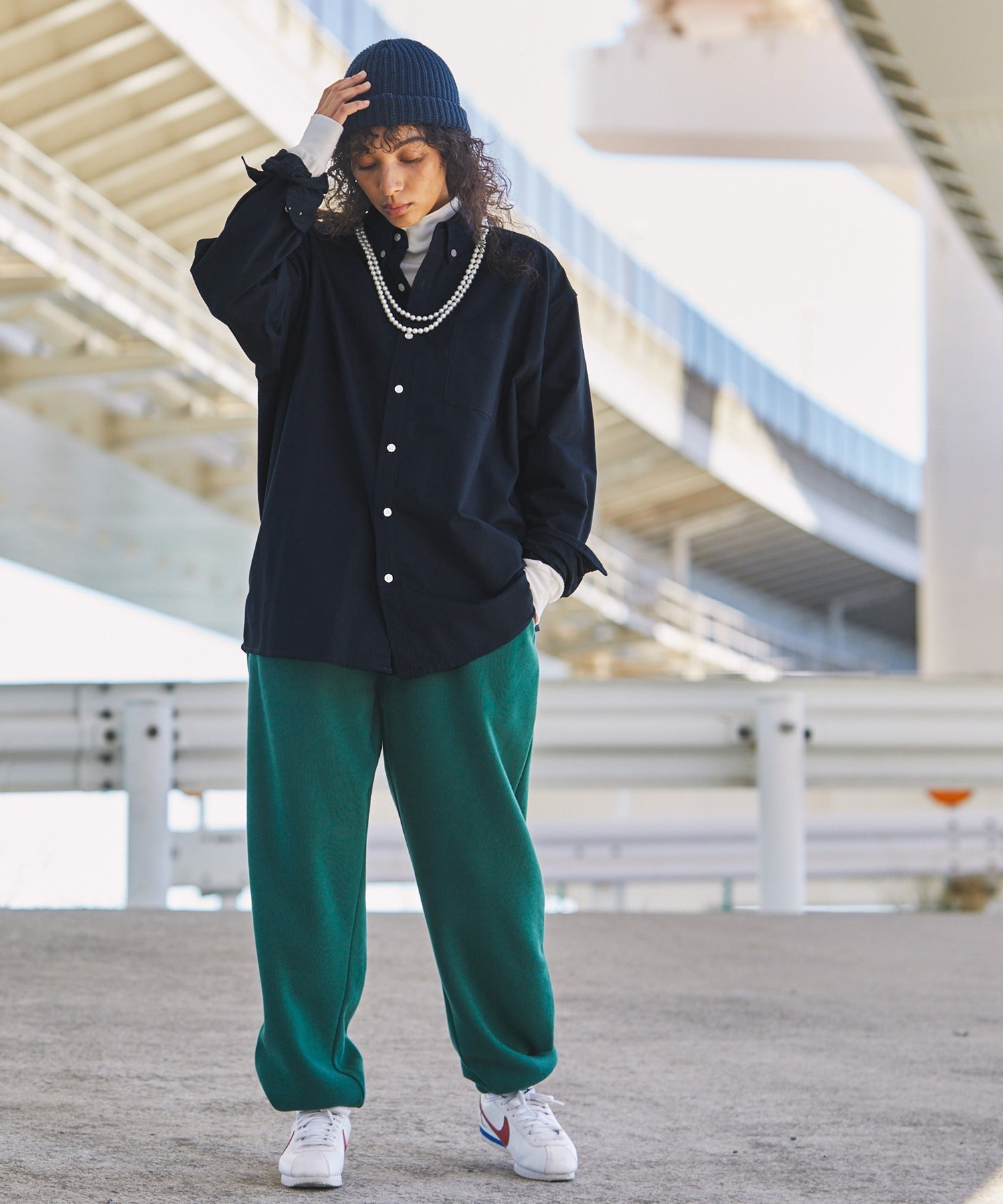 HECT / 牛津布 長袖襯衫