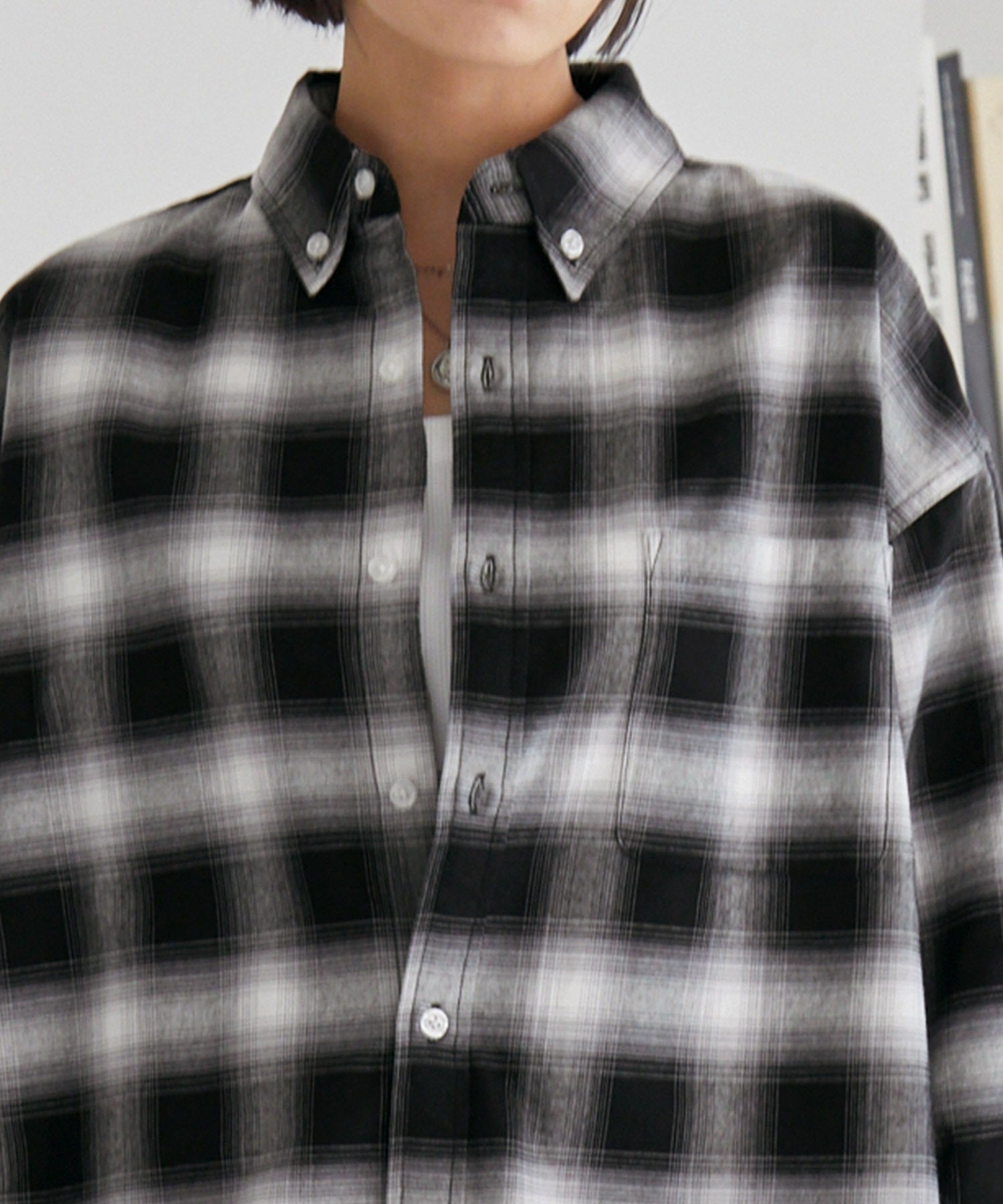 HECT / 牛津布 長袖襯衫