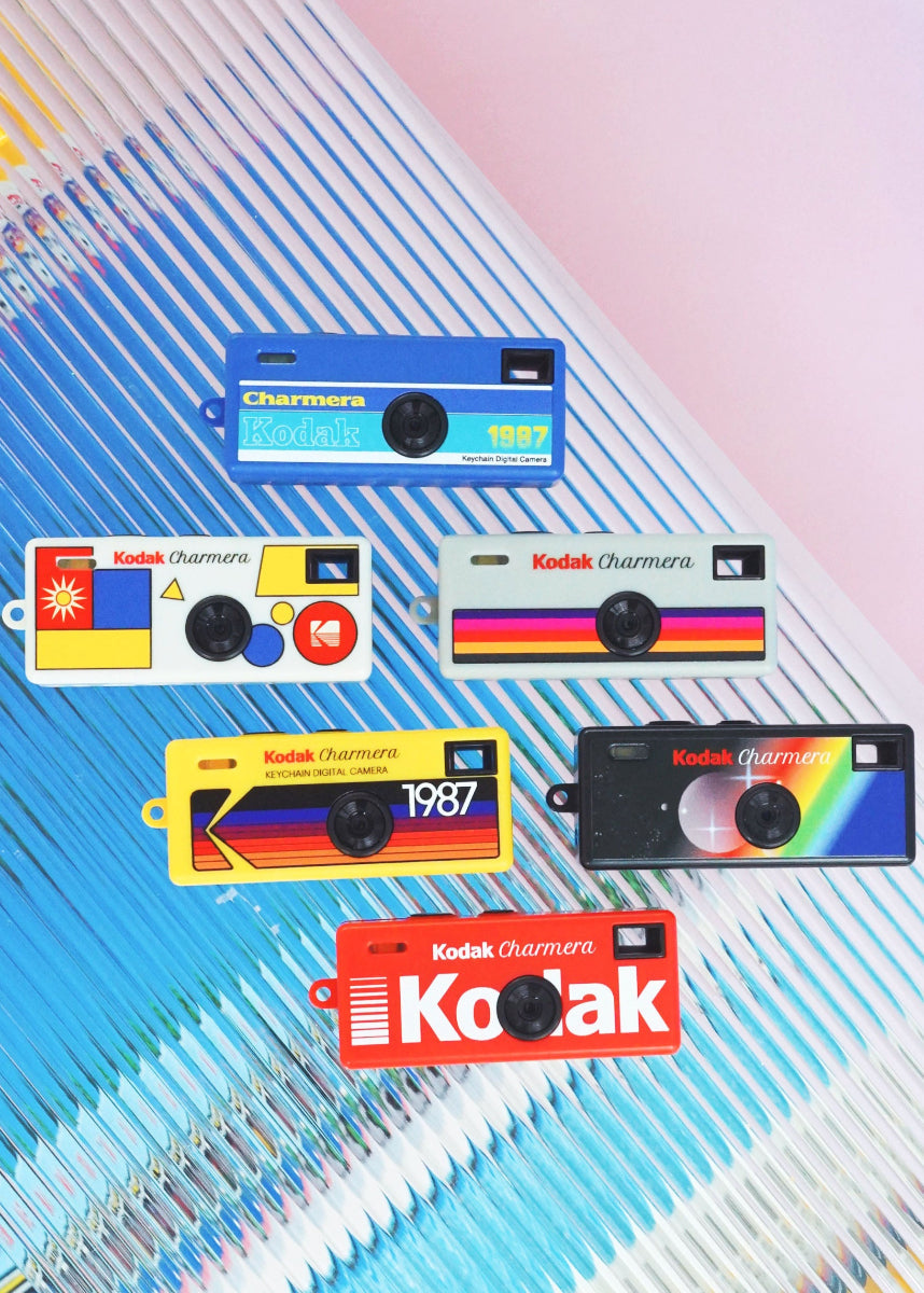 (現貨) KODAK CHARMERA
Keychain Digital Camera Blind Box Collection / 數位微型口袋相機(隨機盲盒限定版)
