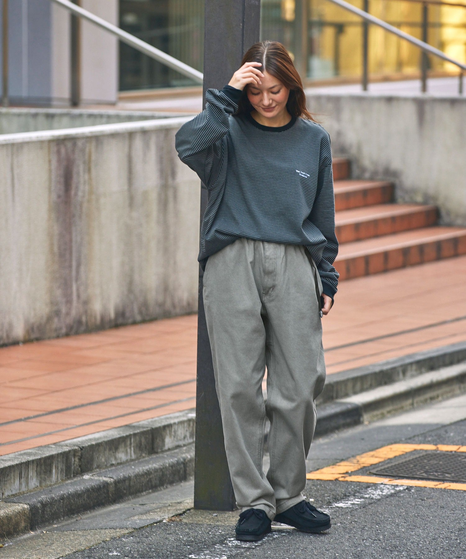 THE CRAFT CREW PRODUCTS / 彈性 錐形 長褲