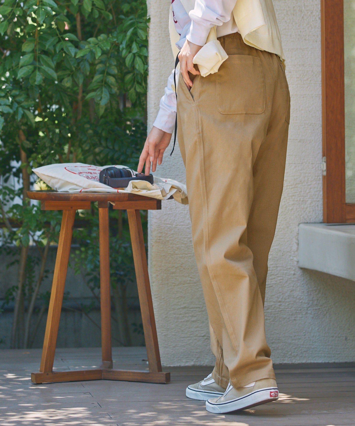 THE CRAFT CREW PRODUCTS / 彈性 錐形 長褲