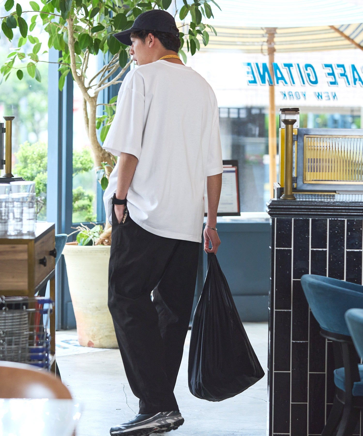 THE CRAFT CREW PRODUCTS / 抗菌防臭 重磅棉質 亨利領 短袖T恤